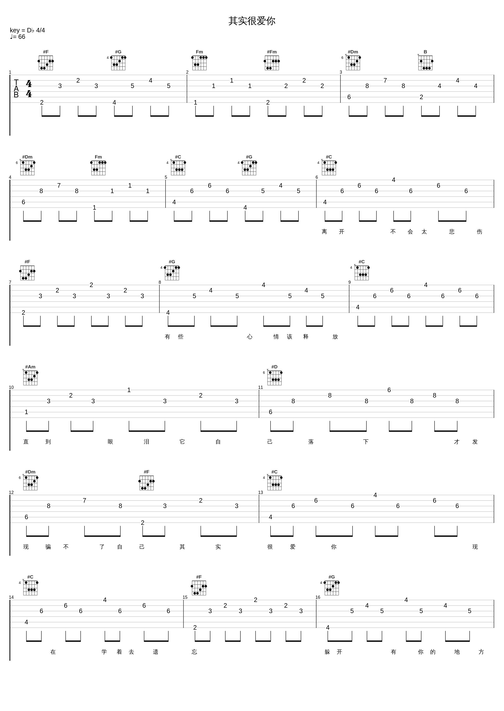 其实很爱你_张韶涵_1