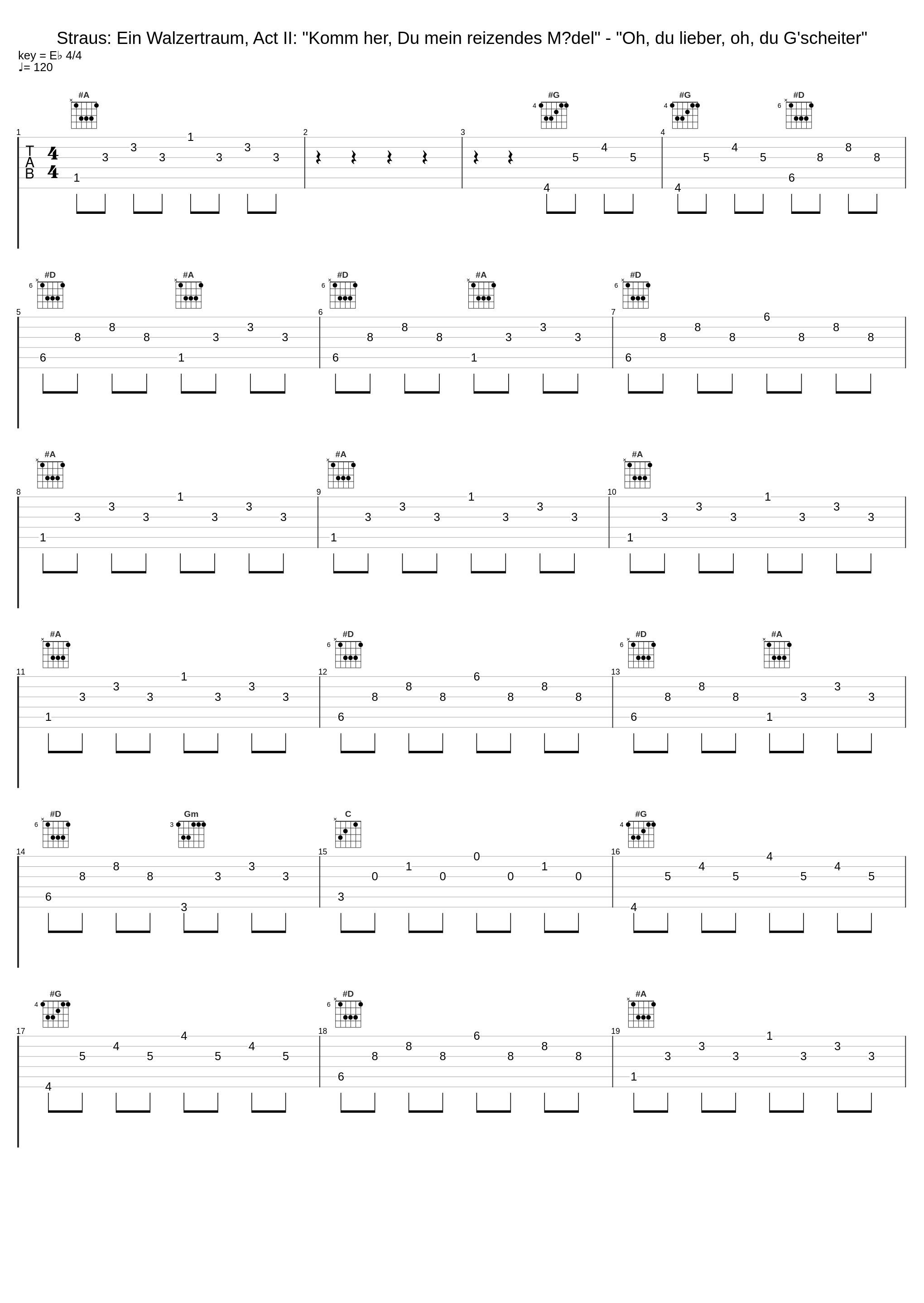 Straus: Ein Walzertraum, Act II: "Komm her, Du mein reizendes Mädel" - "Oh, du lieber, oh, du G'scheiter"_Lisa Otto,Manfred Schmidt,Brigitte Mira,Bruno Fritz,Melitta Muszely,Rudolf Schock,Wilhelm Schüchter_1