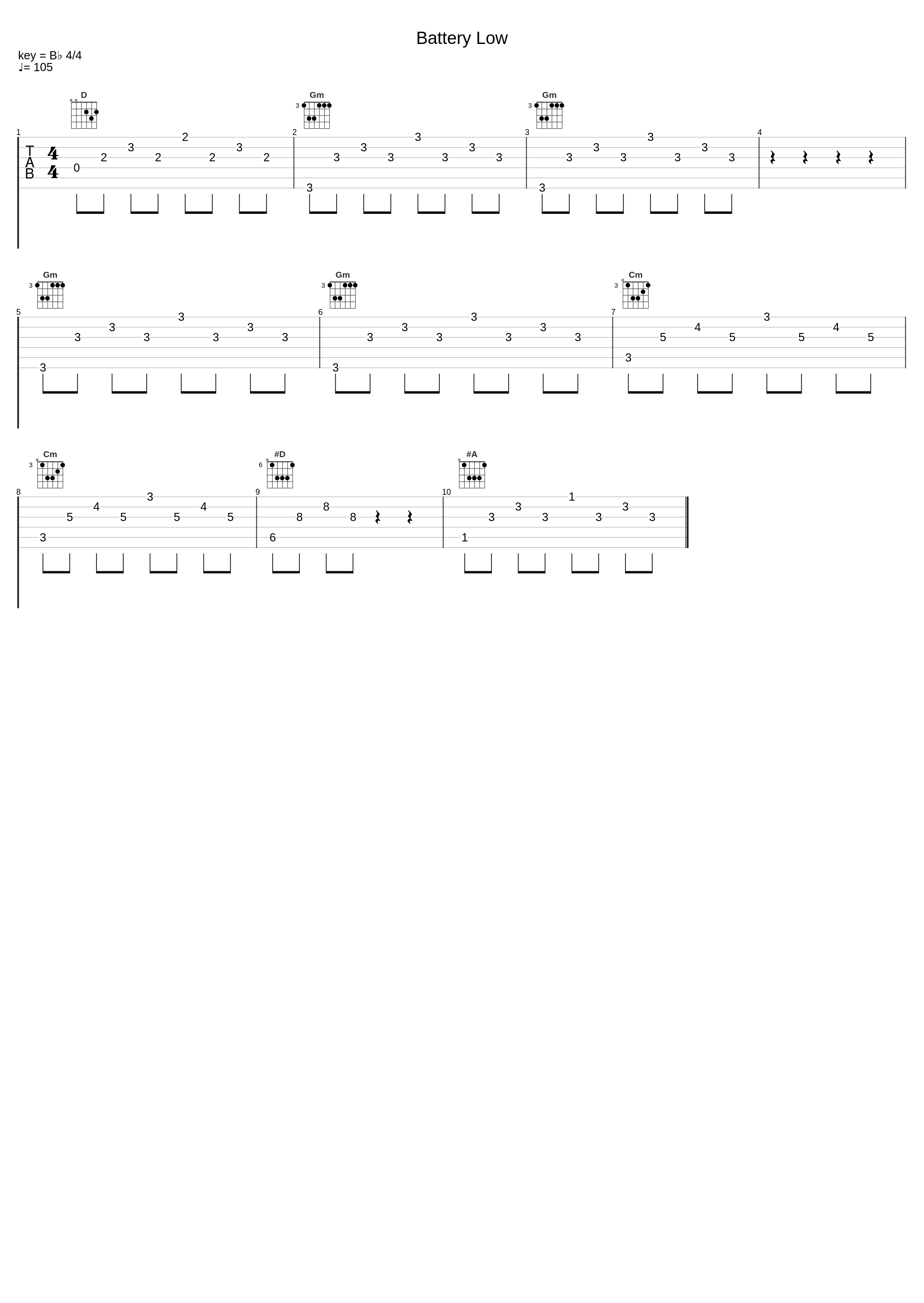 Battery Low_Howard Goodall_1