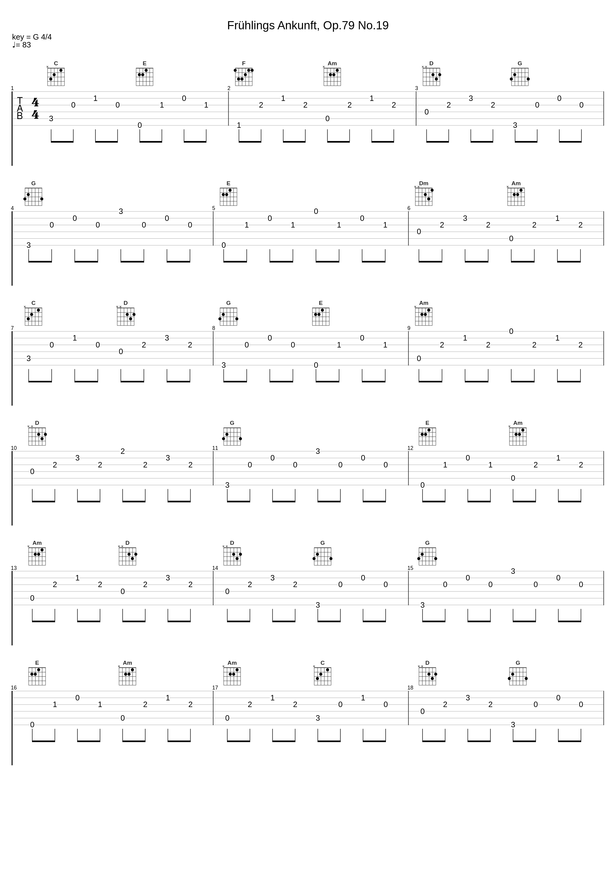 Frühlings Ankunft, Op.79 No.19_Leslie Howard_1