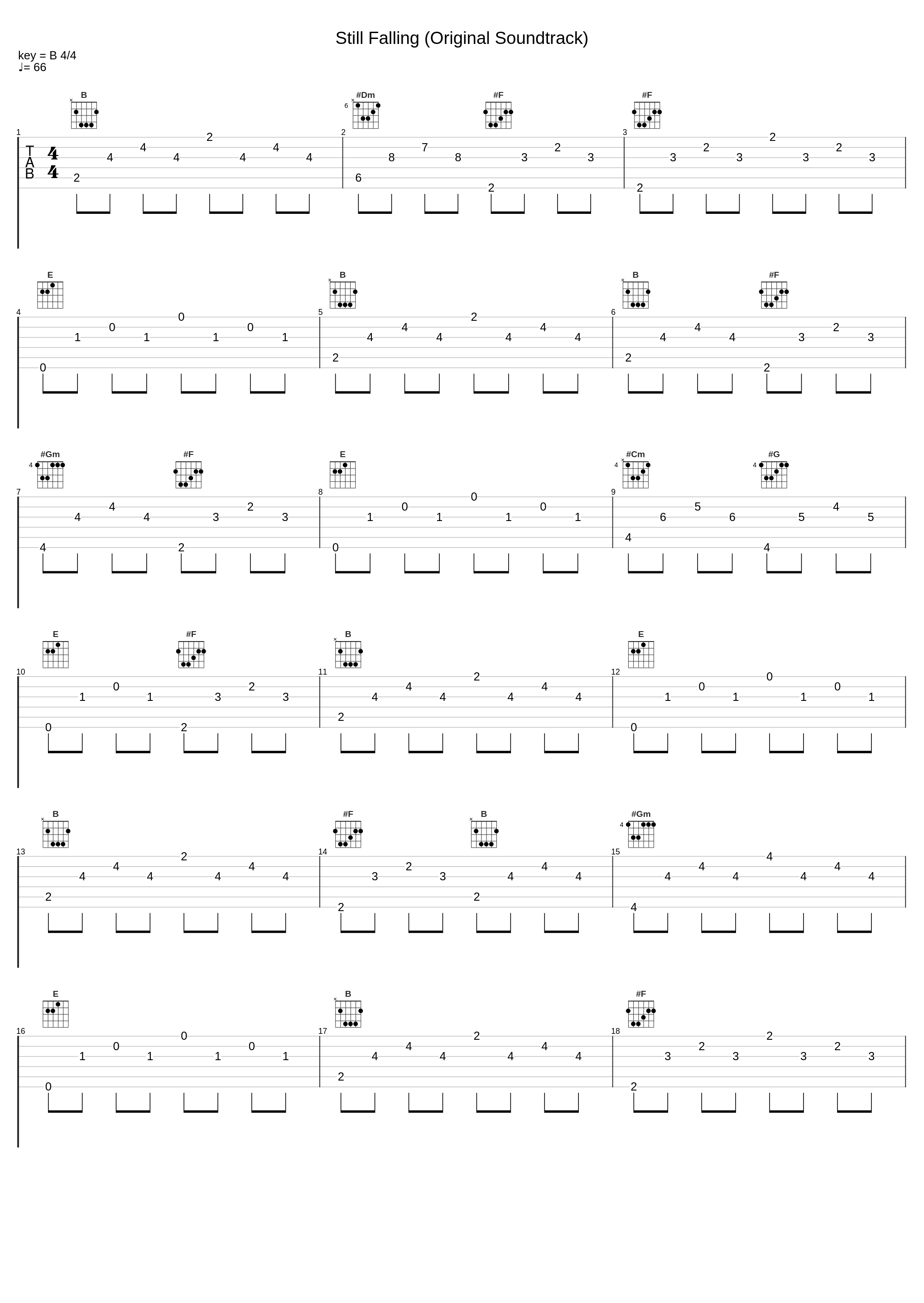 Still Falling (Original Soundtrack)_Tarrah_1