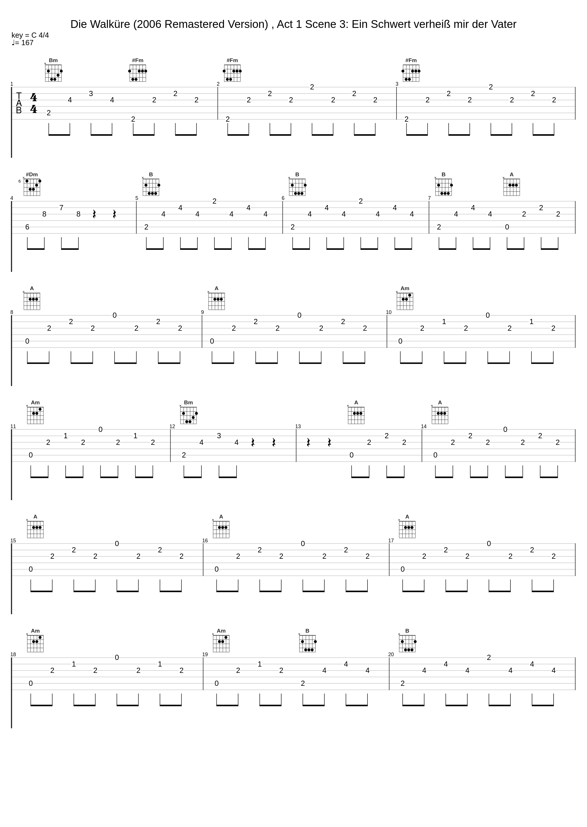 Die Walküre (2006 Remastered Version) , Act 1 Scene 3: Ein Schwert verheiß mir der Vater_Bruno Walter,Lotte Lehmann,Lauritz Melchoir,Emanuel List,Ella Flesch,Wiener Philharmoniker,Alfred Jerger_1