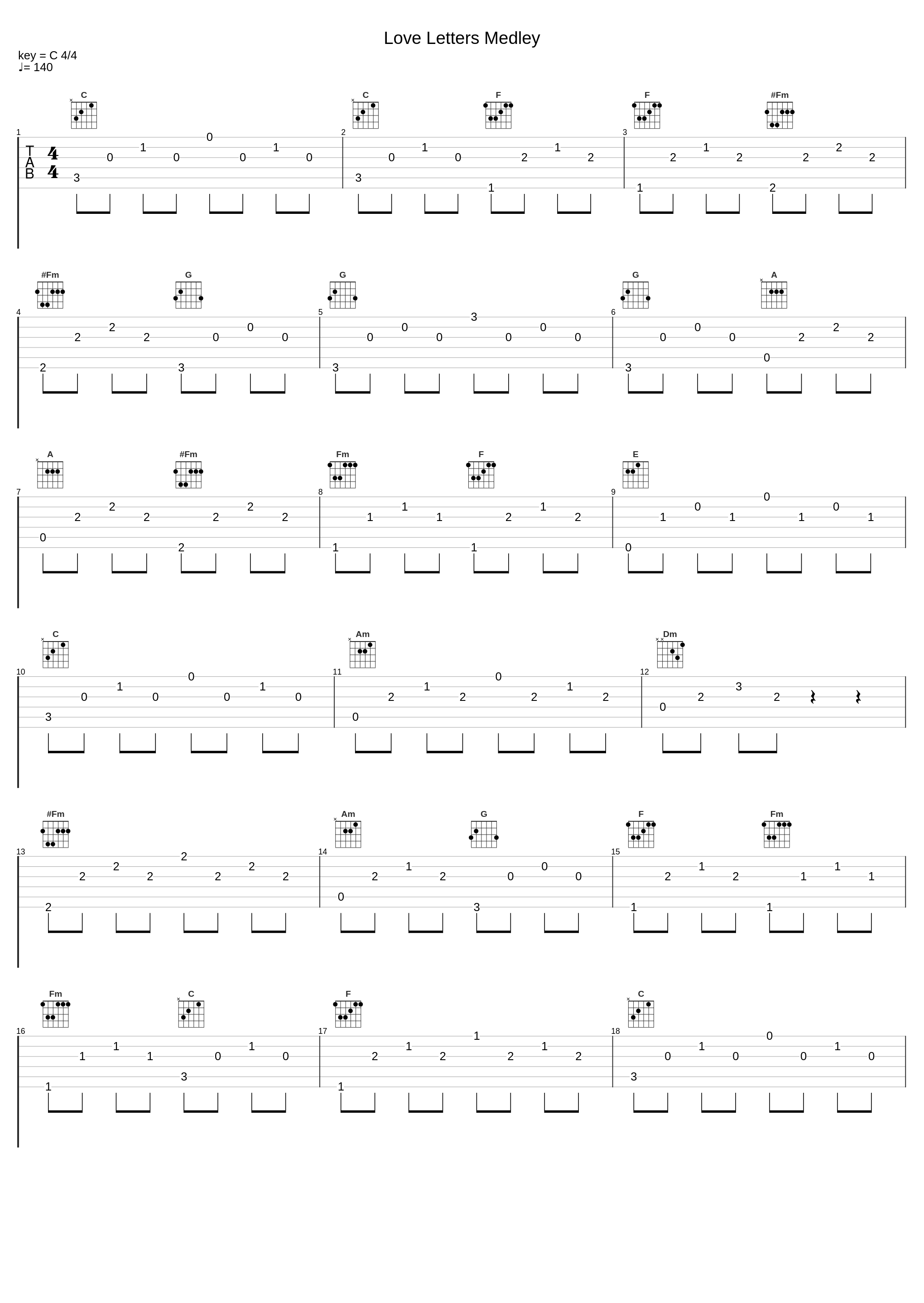 Love Letters Medley_Stuie French_1