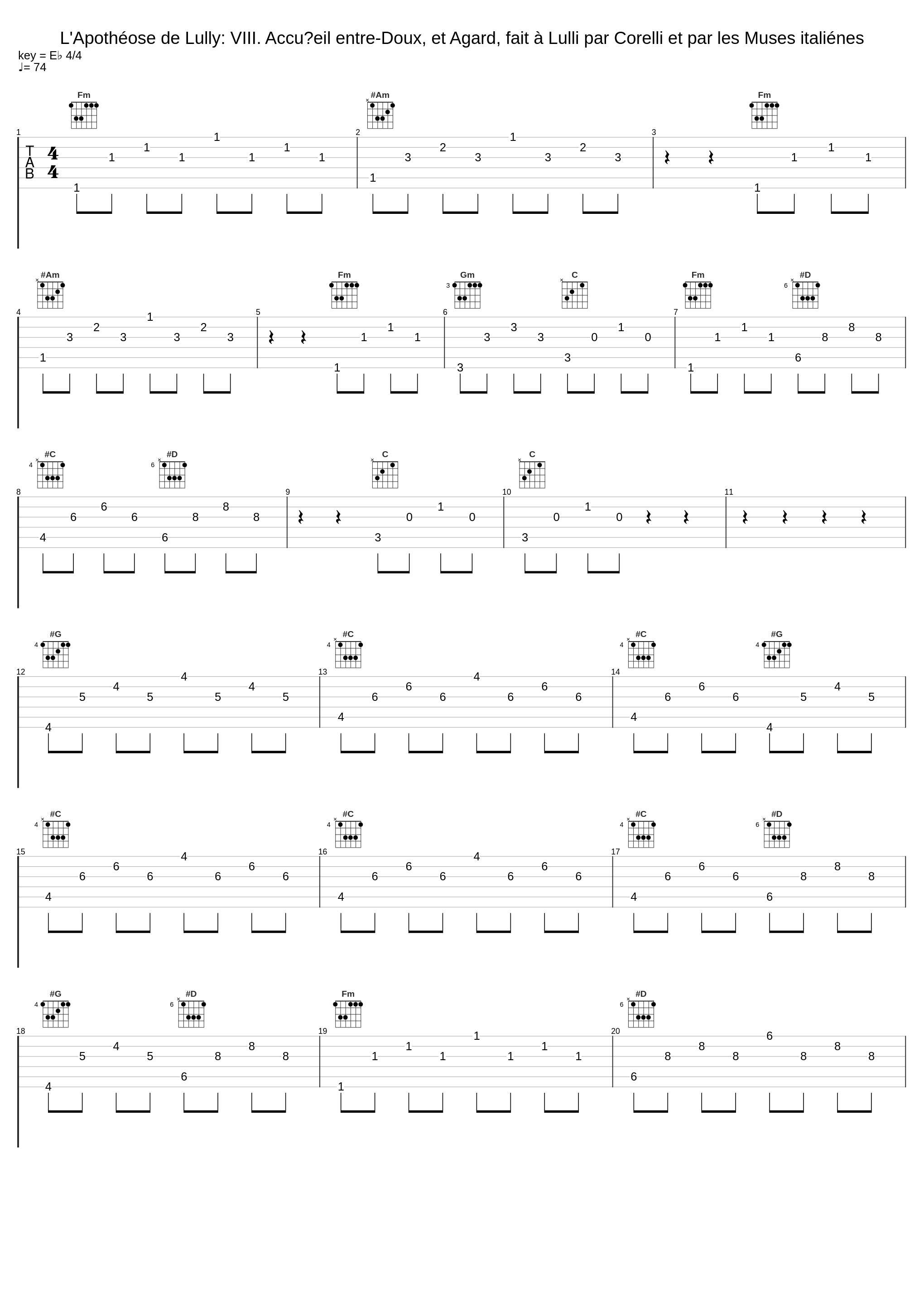 L'Apothéose de Lully: VIII. Accüeil entre-Doux, et Agard, fait à Lulli par Corelli et par les Muses italiénes_Ricercar Consort,Philippe Pierlot,François Morel,Sophie Gent,François Fernandes_1