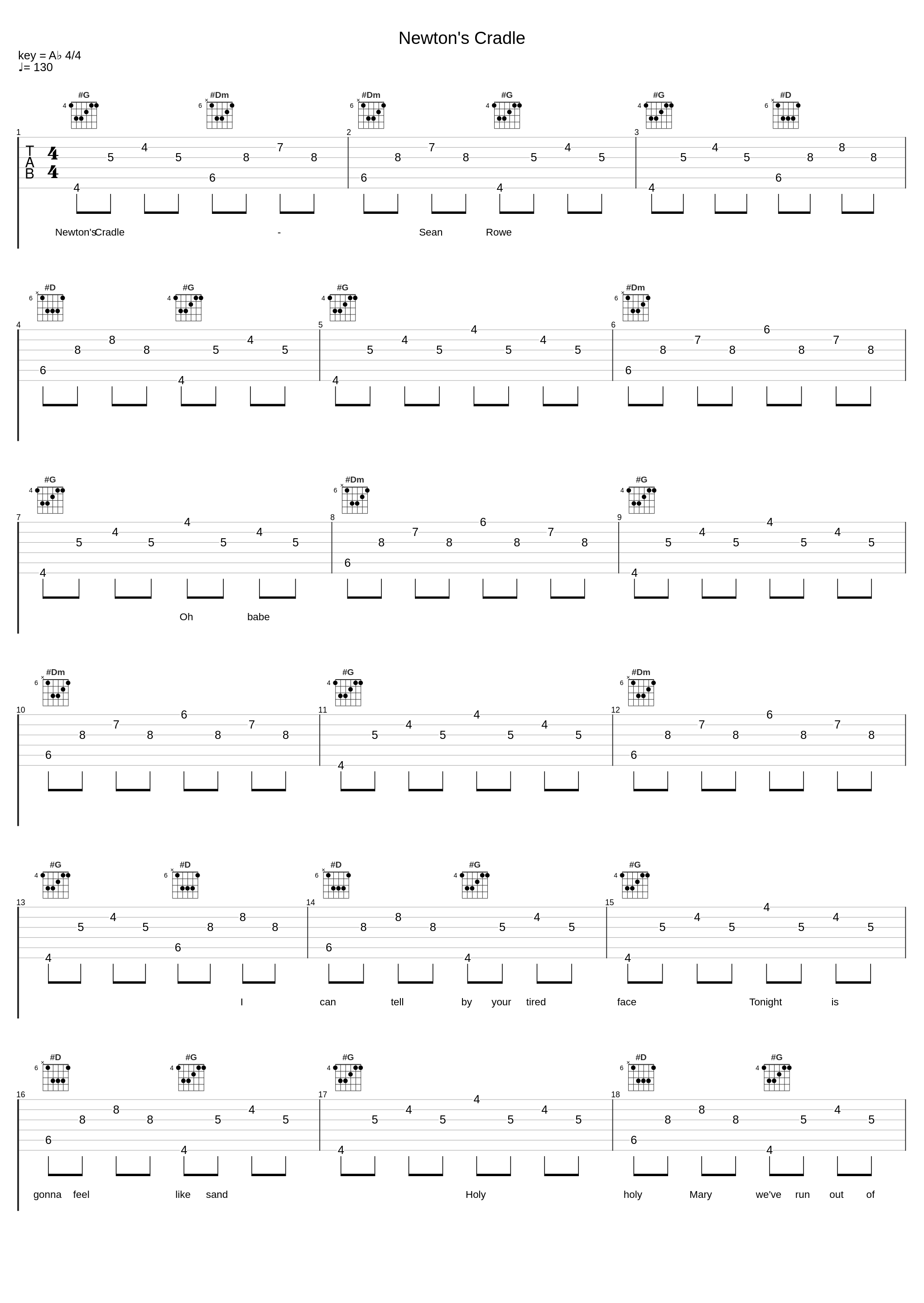 Newton's Cradle_Sean Rowe_1