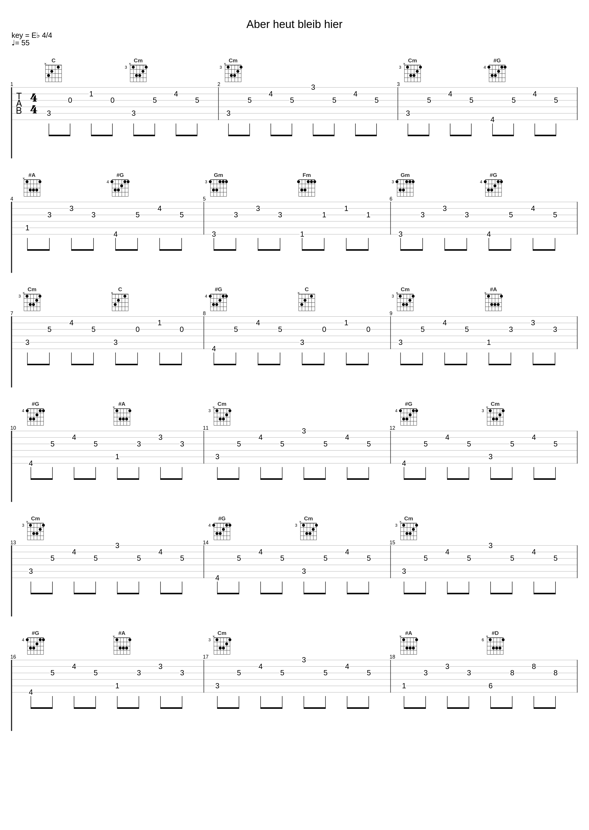 Aber heut bleib hier_Arnold Fritzsch_1