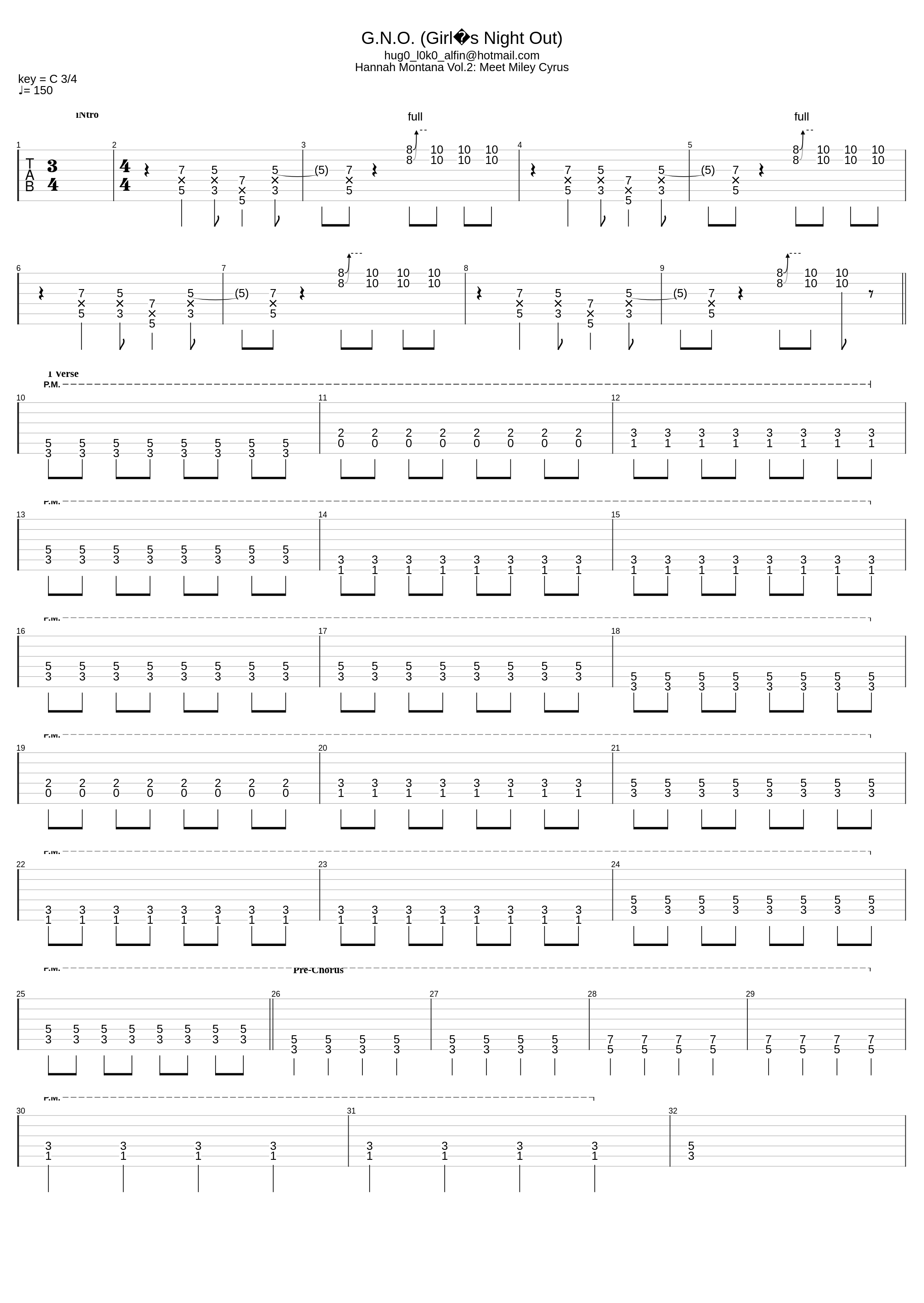 Gno Girls Night Out_Hannah Montana_1