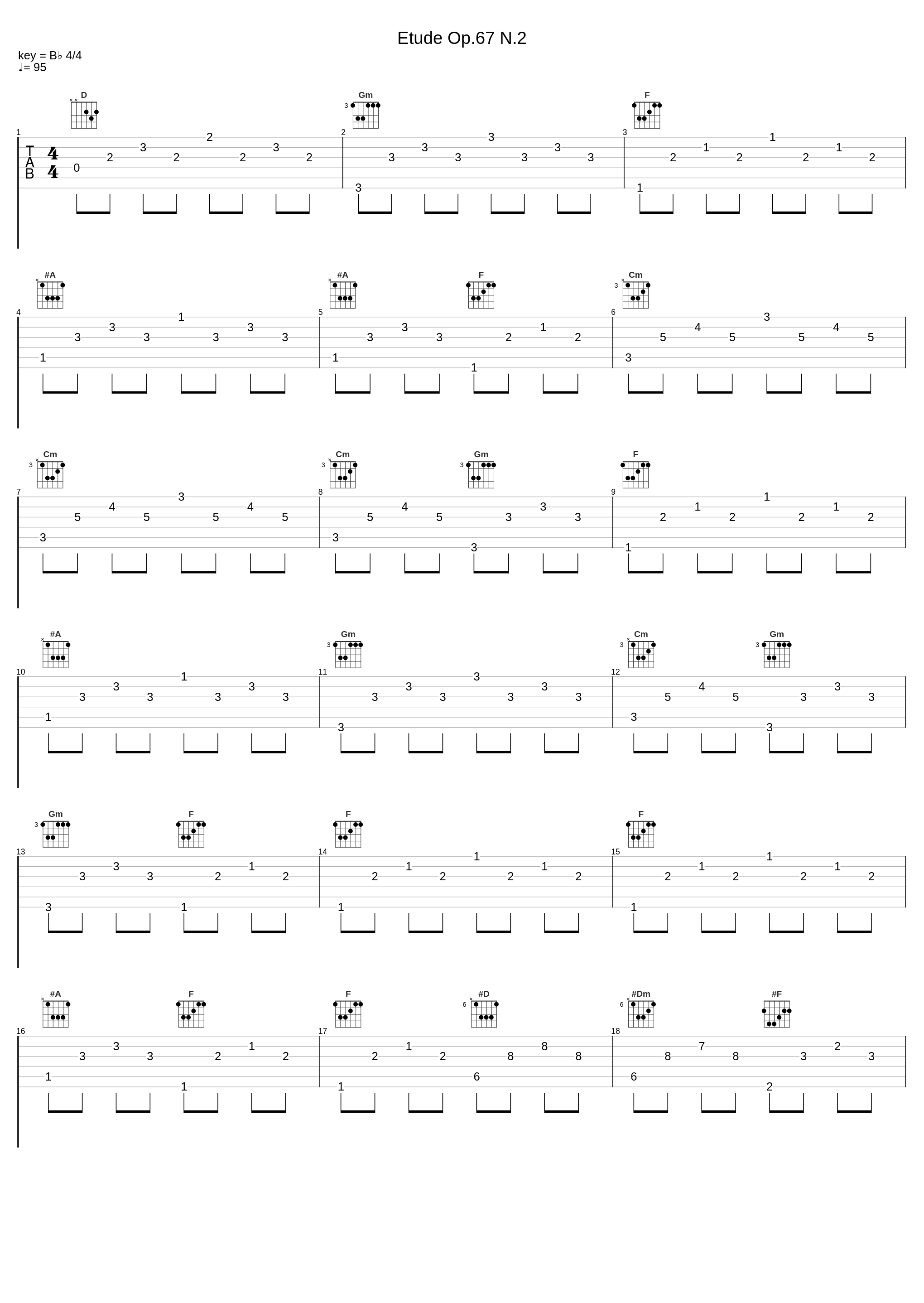 Etude Op.67 N.2_Frédéric Chopin,Nologo_1