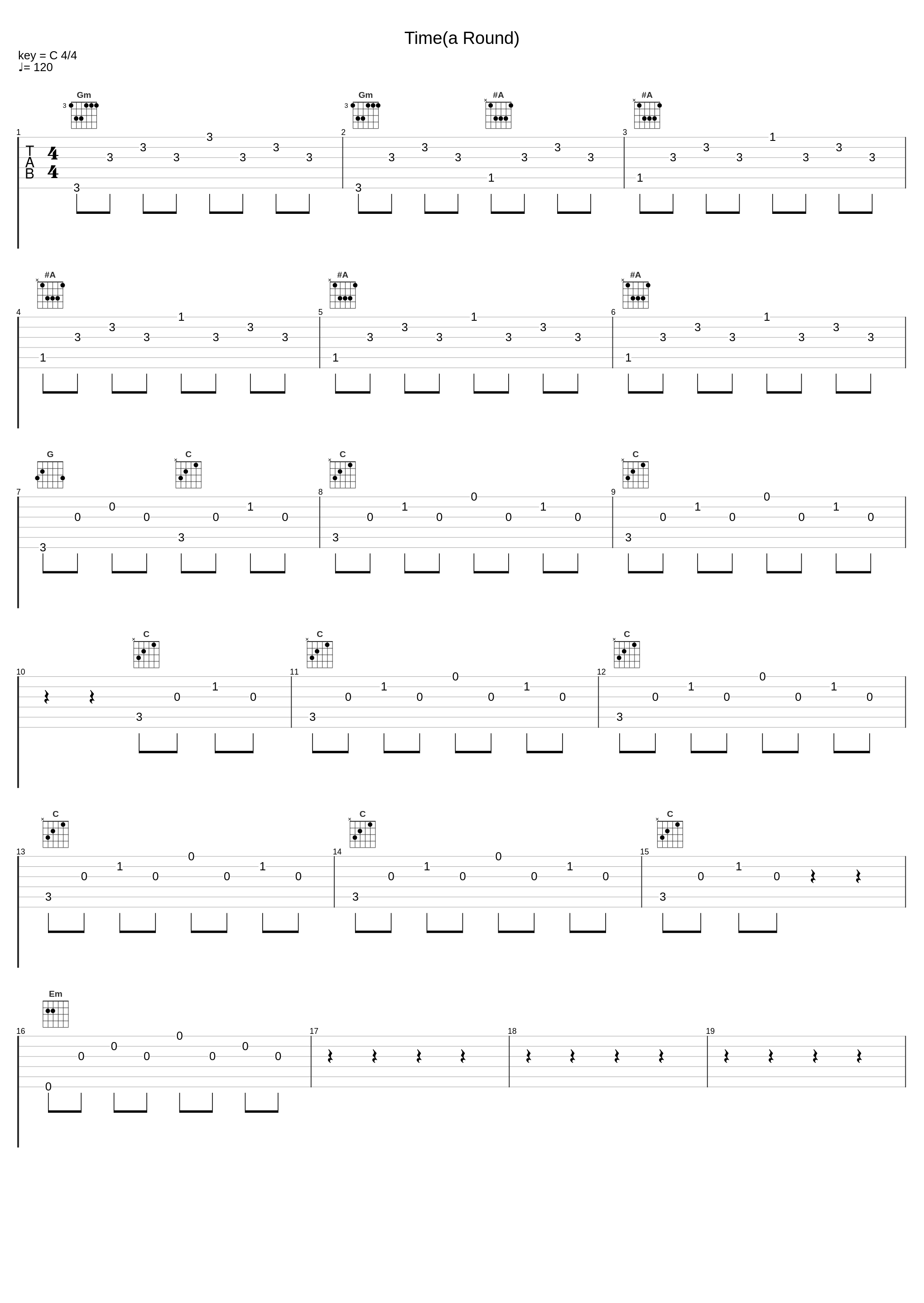 Time(a Round)_Sean Miller_1