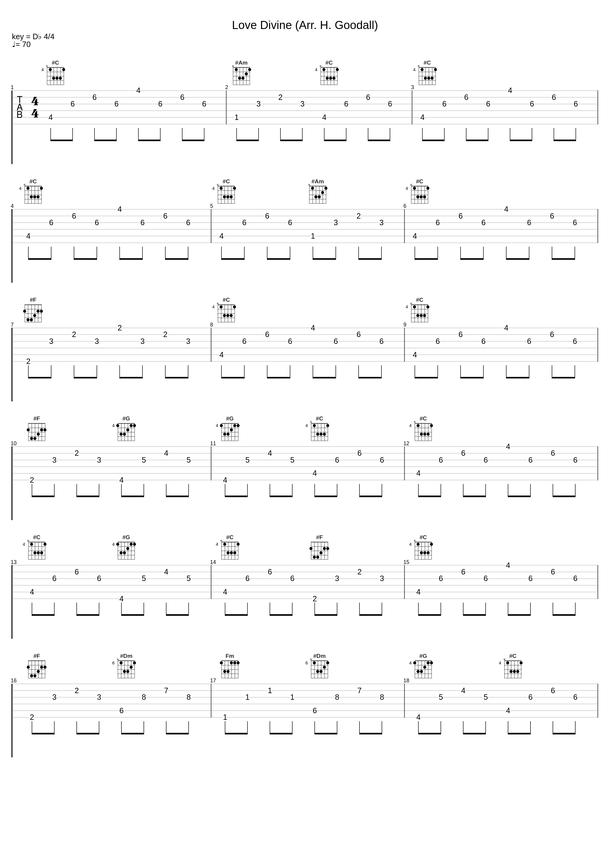 Love Divine (Arr. H. Goodall)_Howard Goodall_1