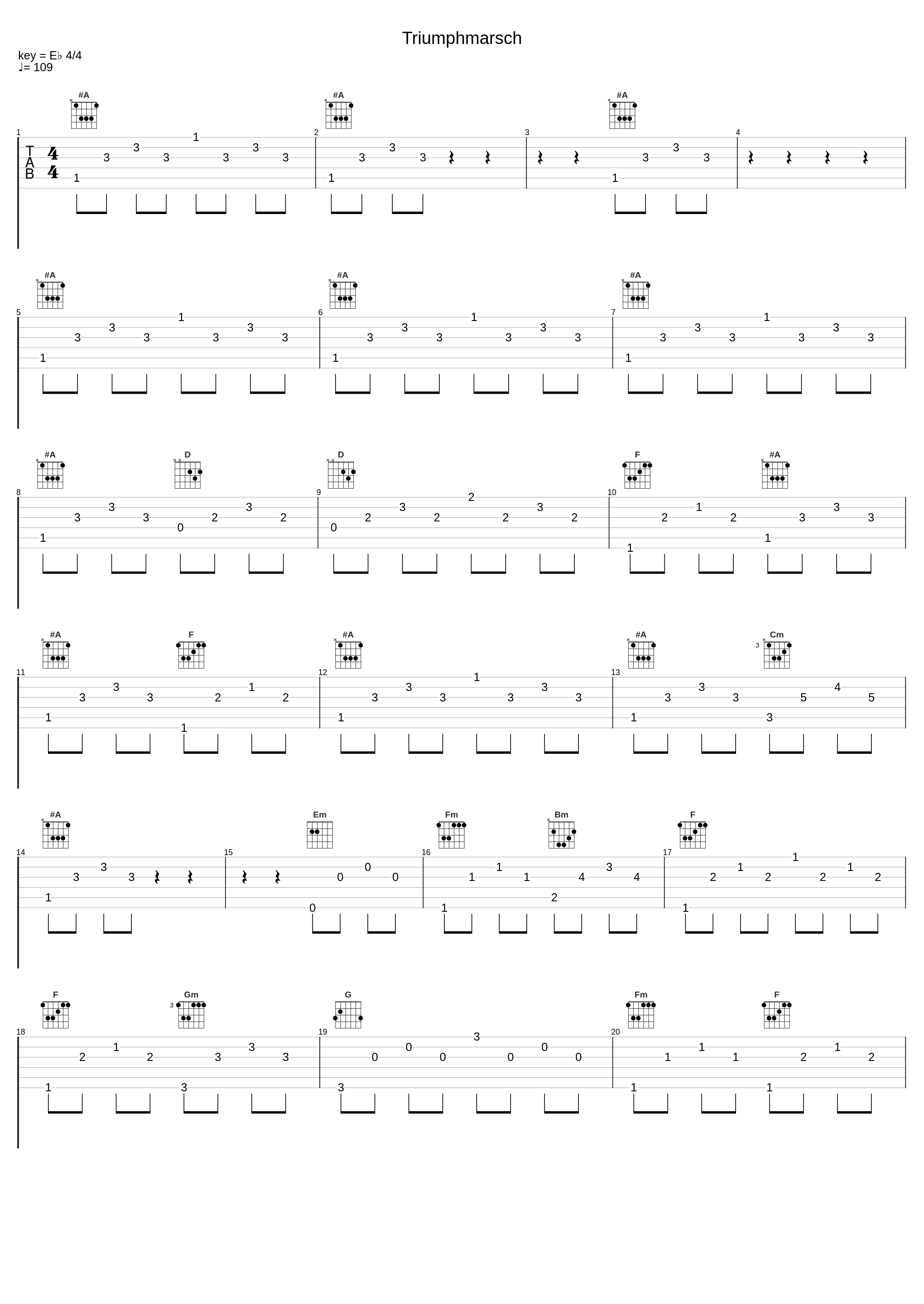 Triumphmarsch_Fischerchöre,Orchester Gotthilf Fischer,Gotthilf Fischer_1