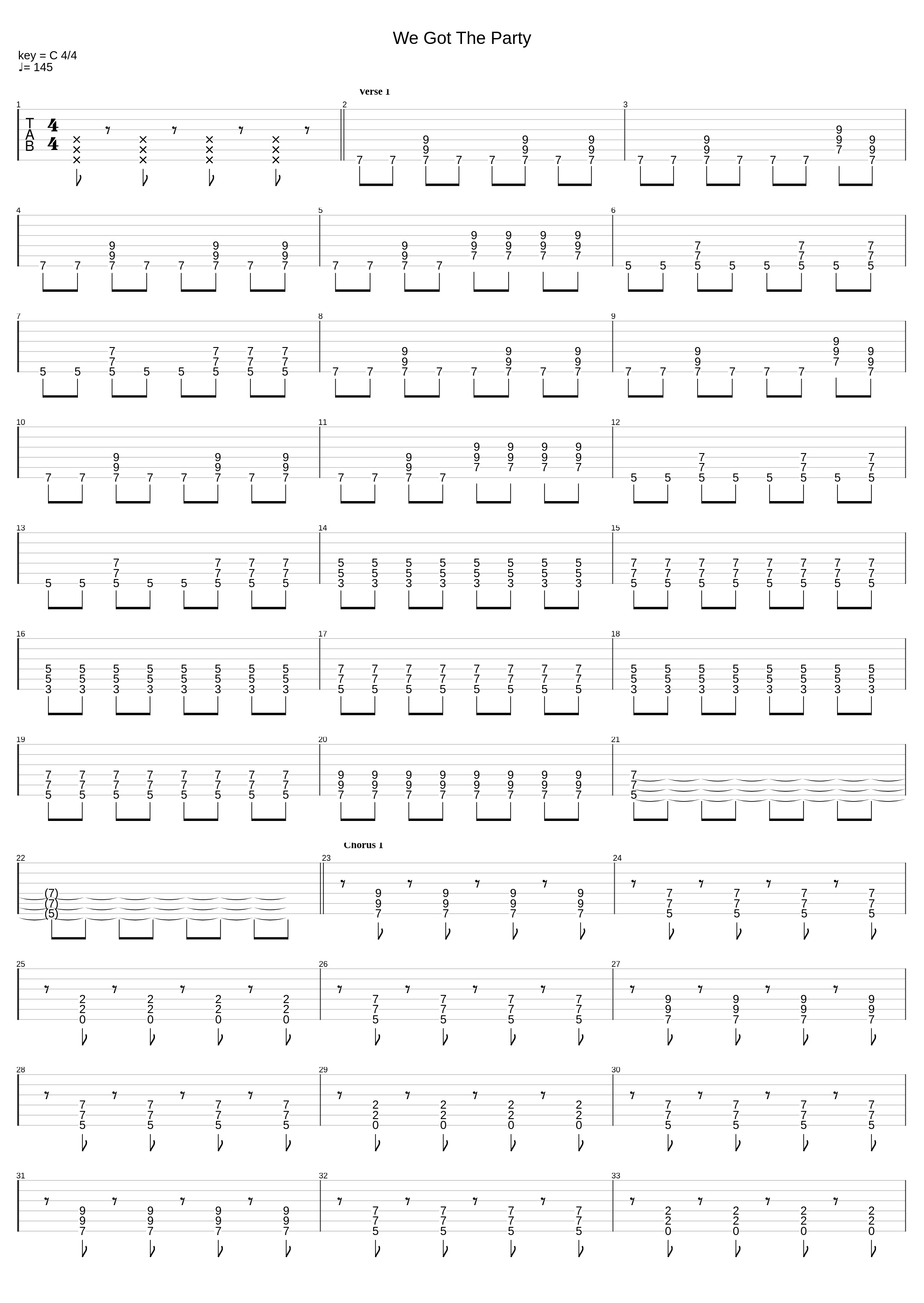 We Got The Party With Us_Hannah Montana_1