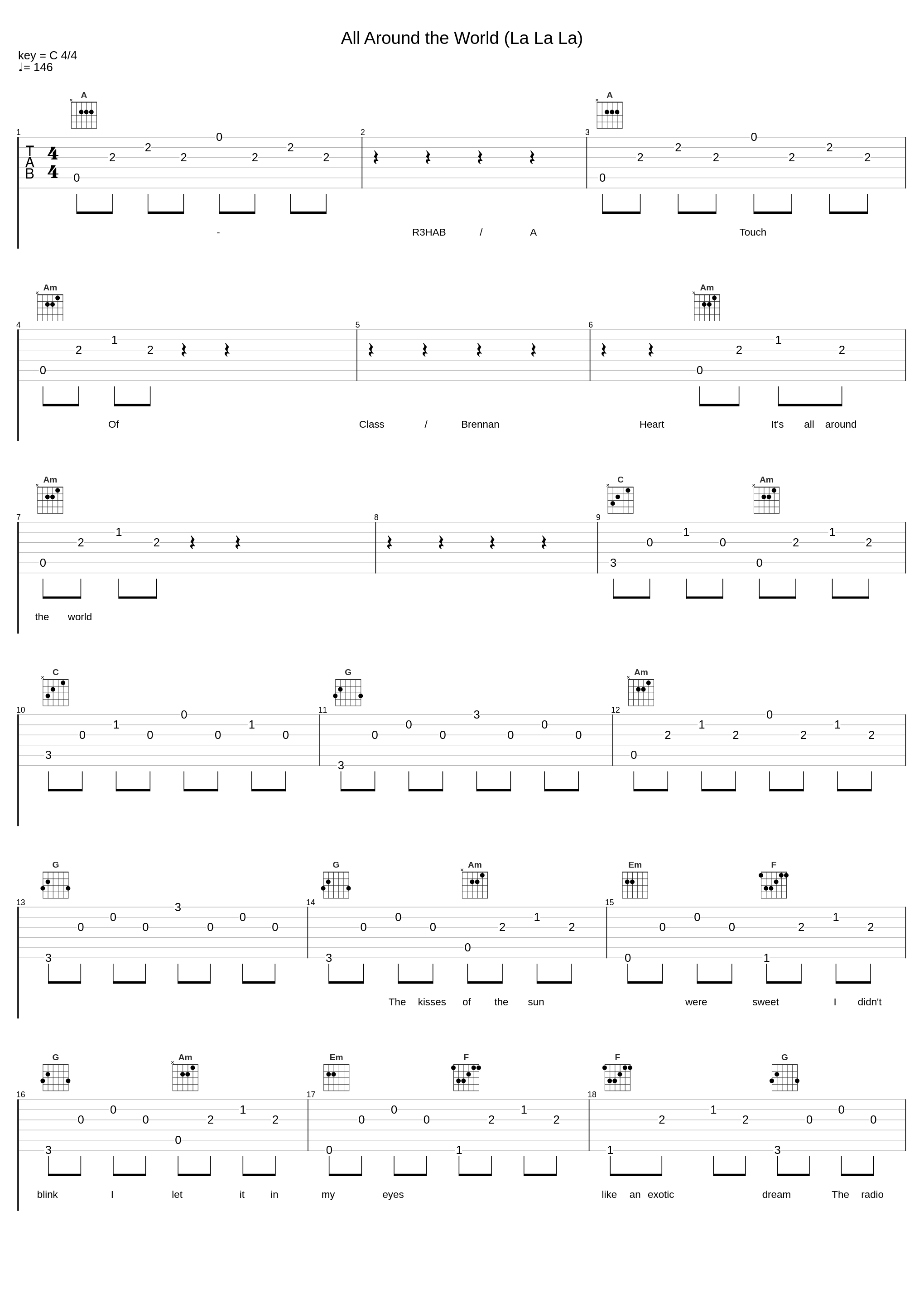 All Around the World (La La La)_R3HAB,A Touch Of Class,Brennan Heart_1