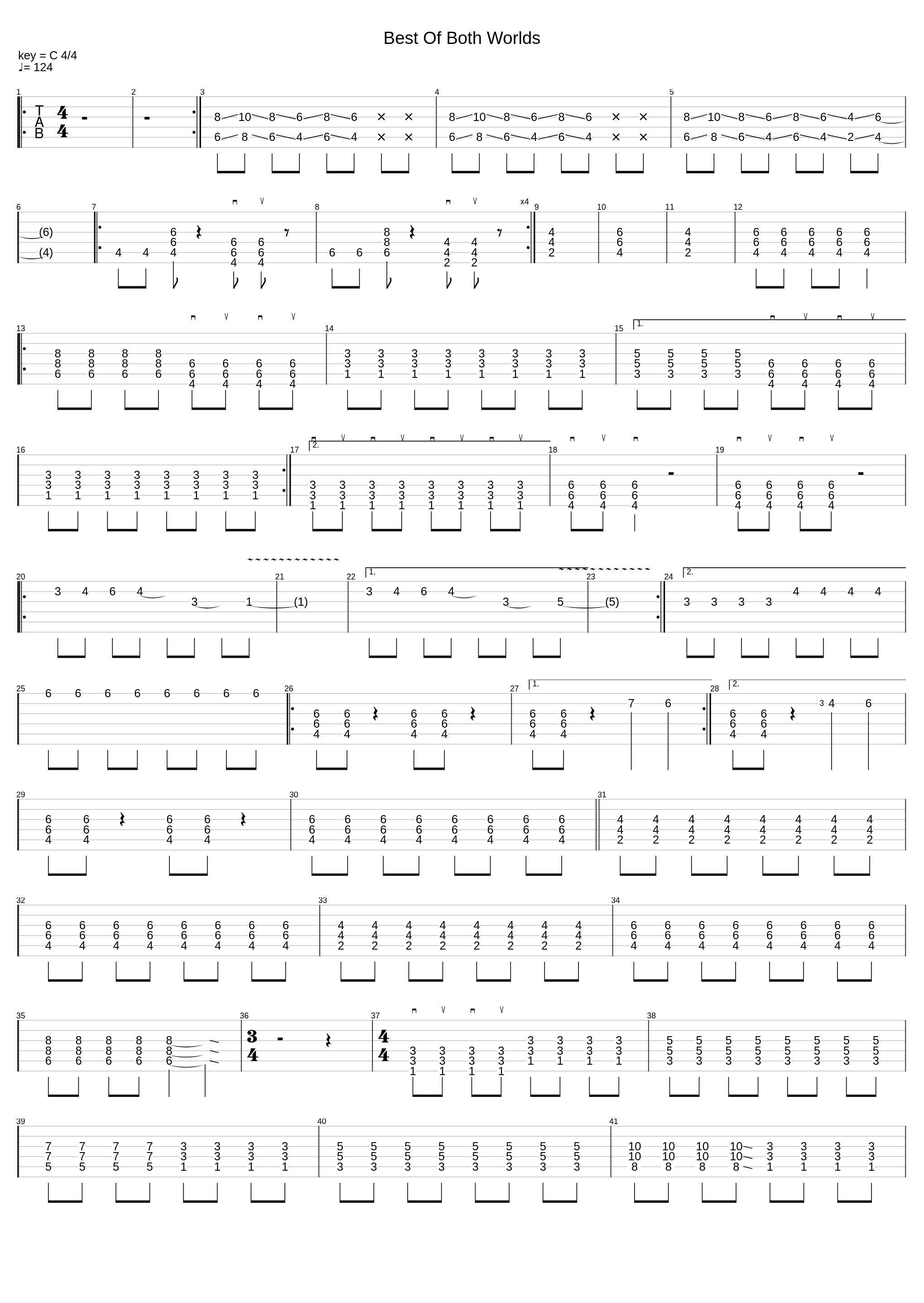 Best Of Both Worlds_Hannah Montana_1