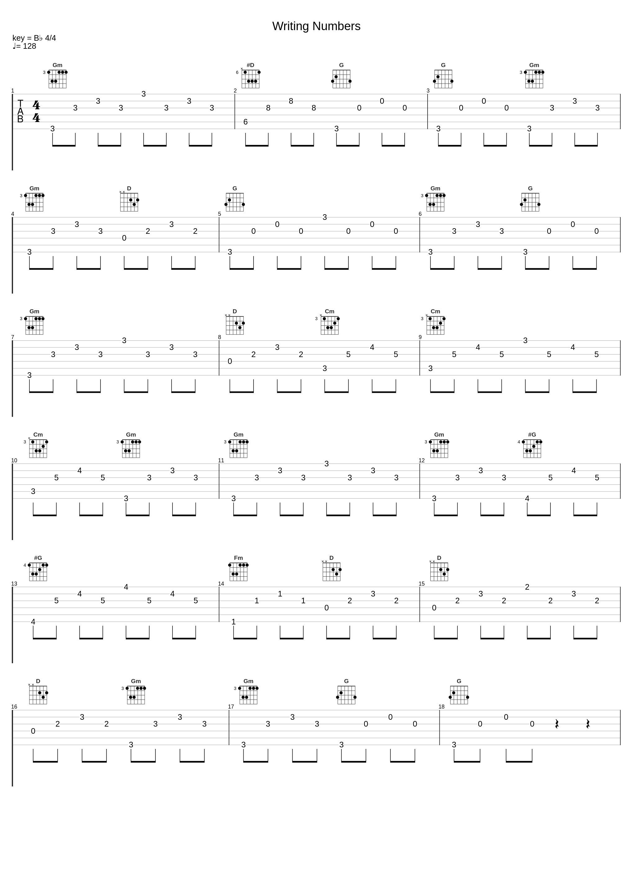 Writing Numbers_Howard Goodall_1