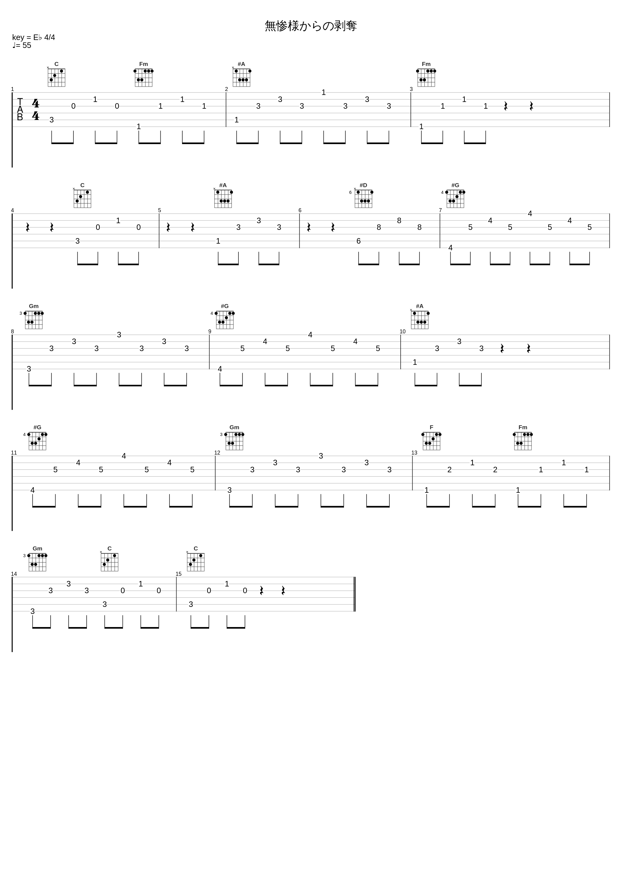 無惨様からの剥奪_椎名豪_1