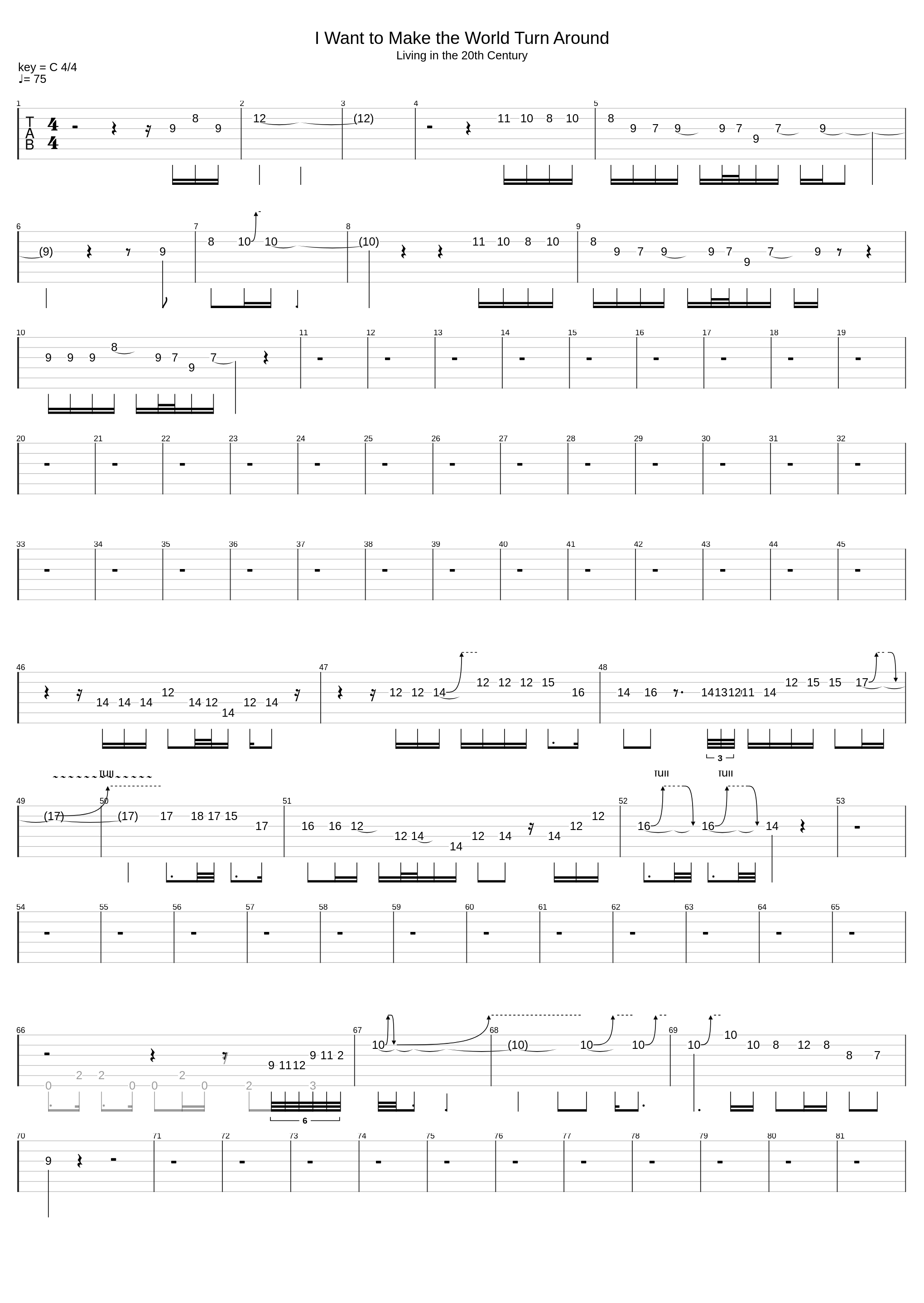 I Want To Make The World Turn Around_Steve Miller Band_1