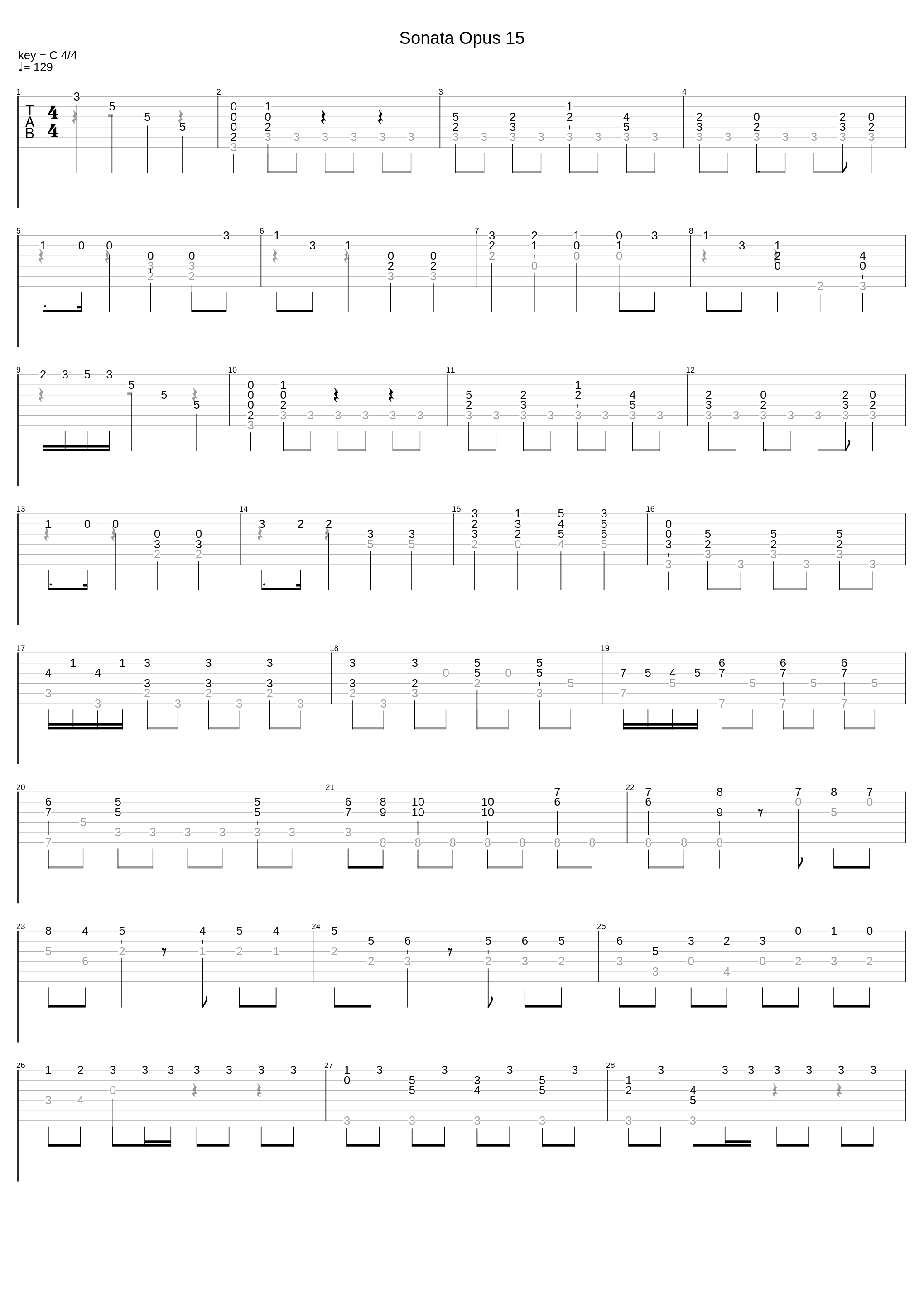 Sonata Opus 15_Fernando Sor_1