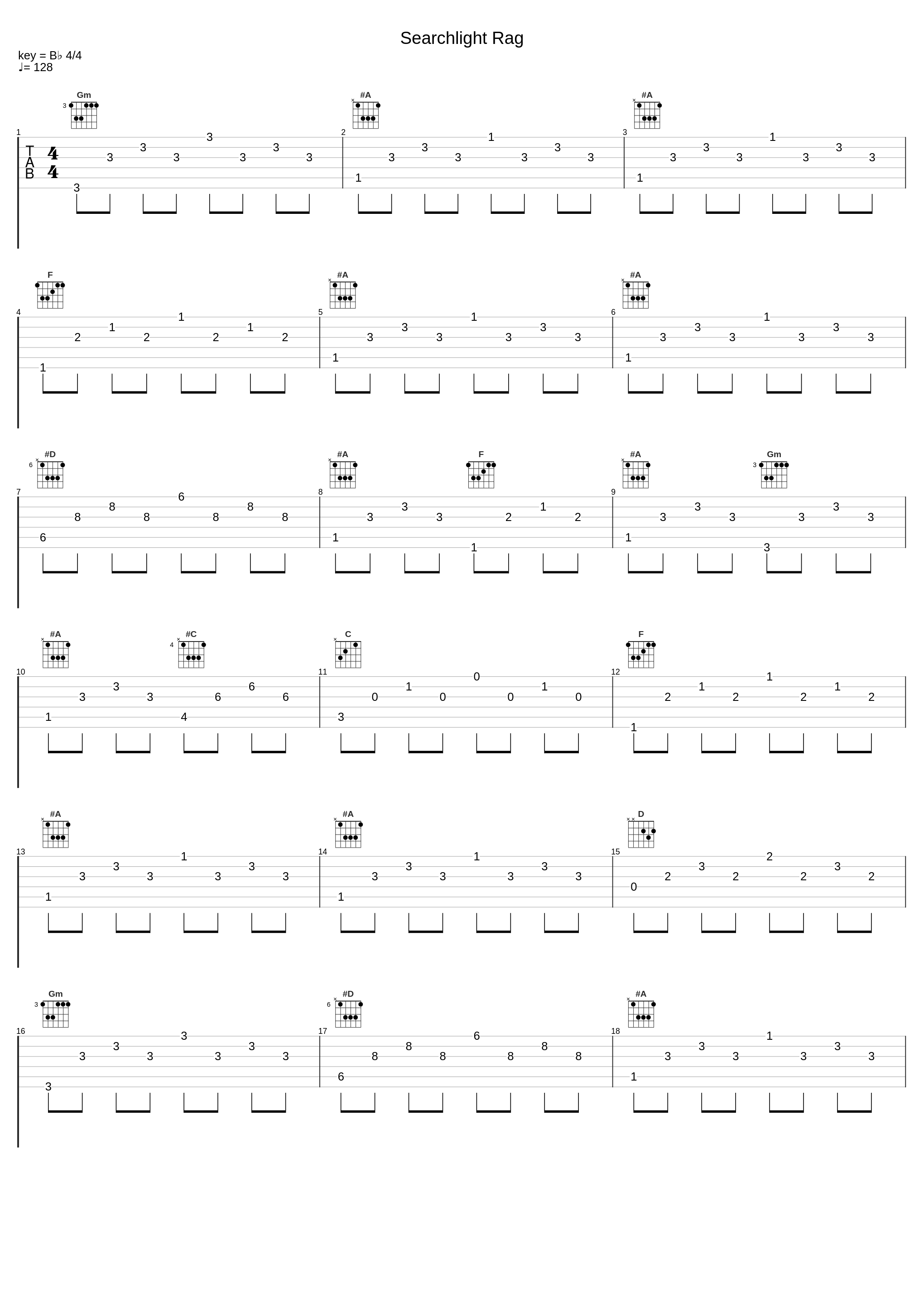 Searchlight Rag_William Albright,Scott Joplin_1