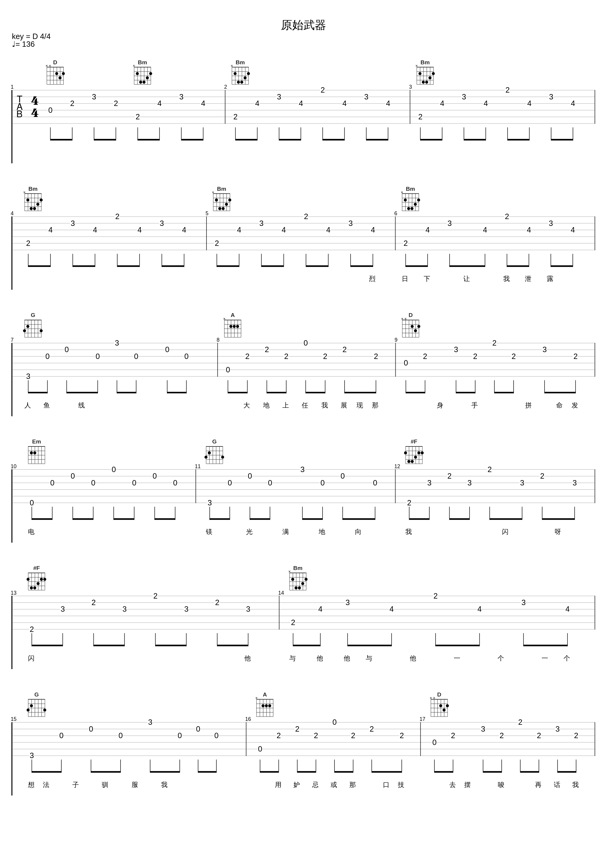 原始武器_郑秀文_1