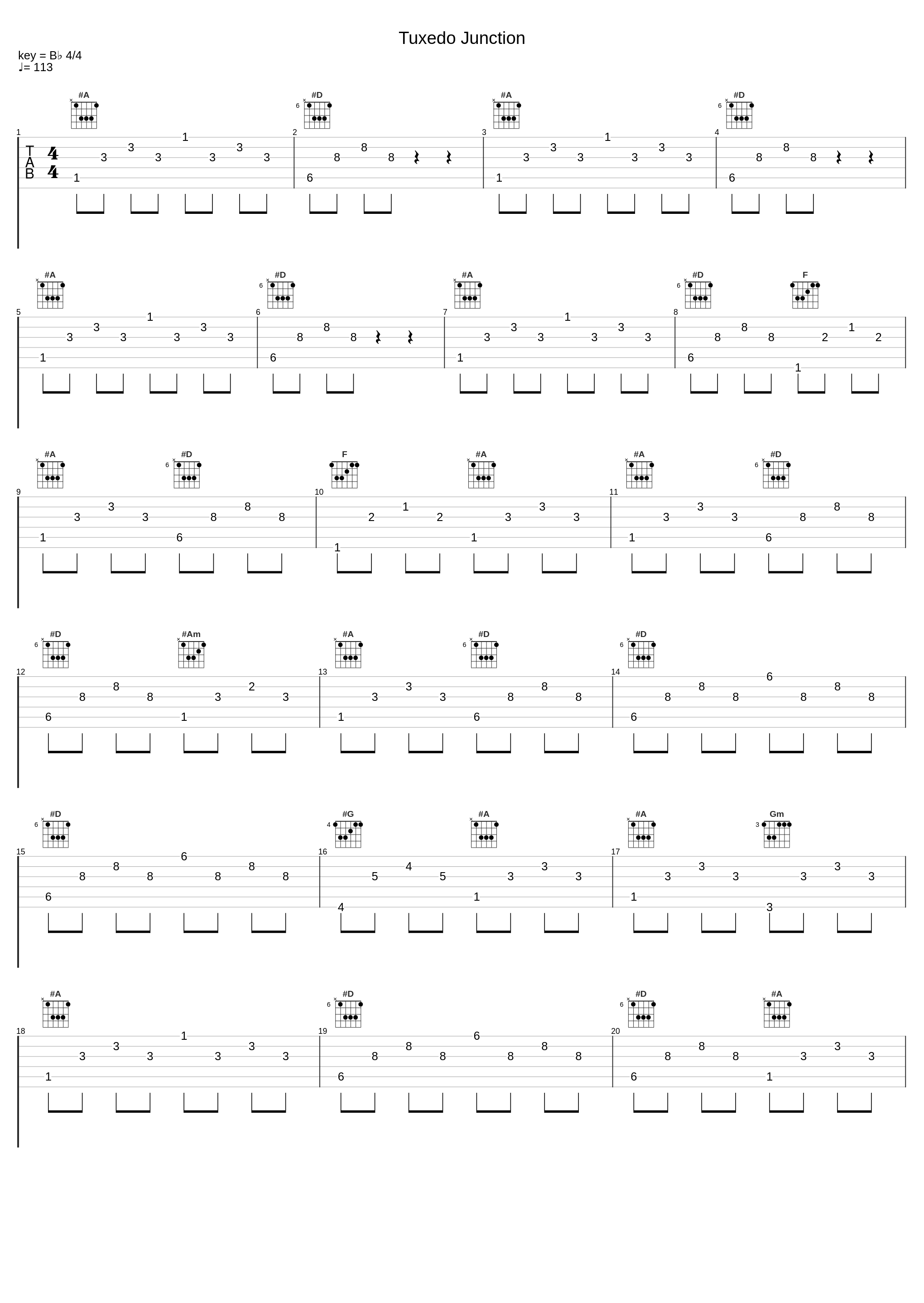 Tuxedo Junction_Glenn Miller_1