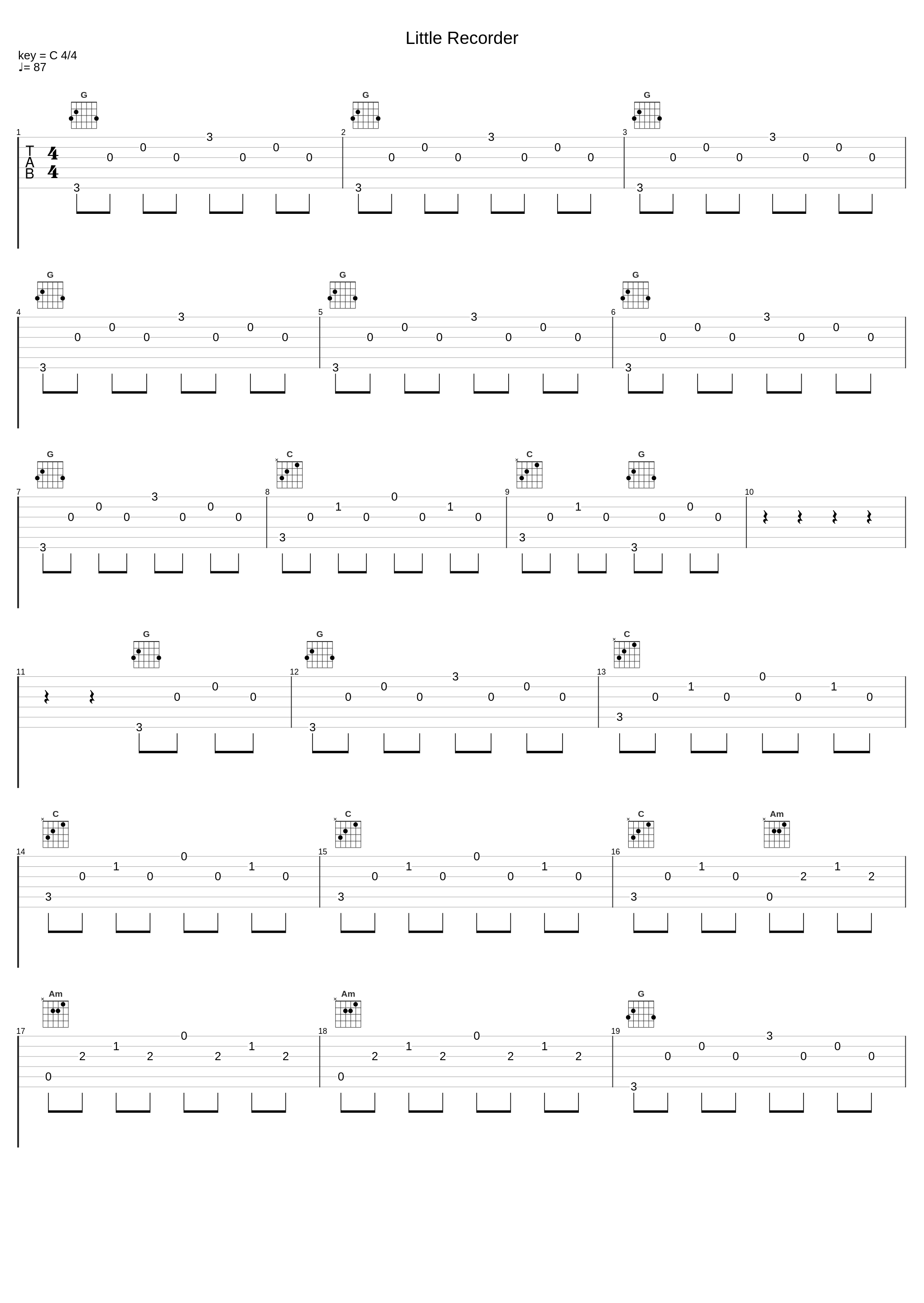 Little Recorder_Ramin Djawadi_1