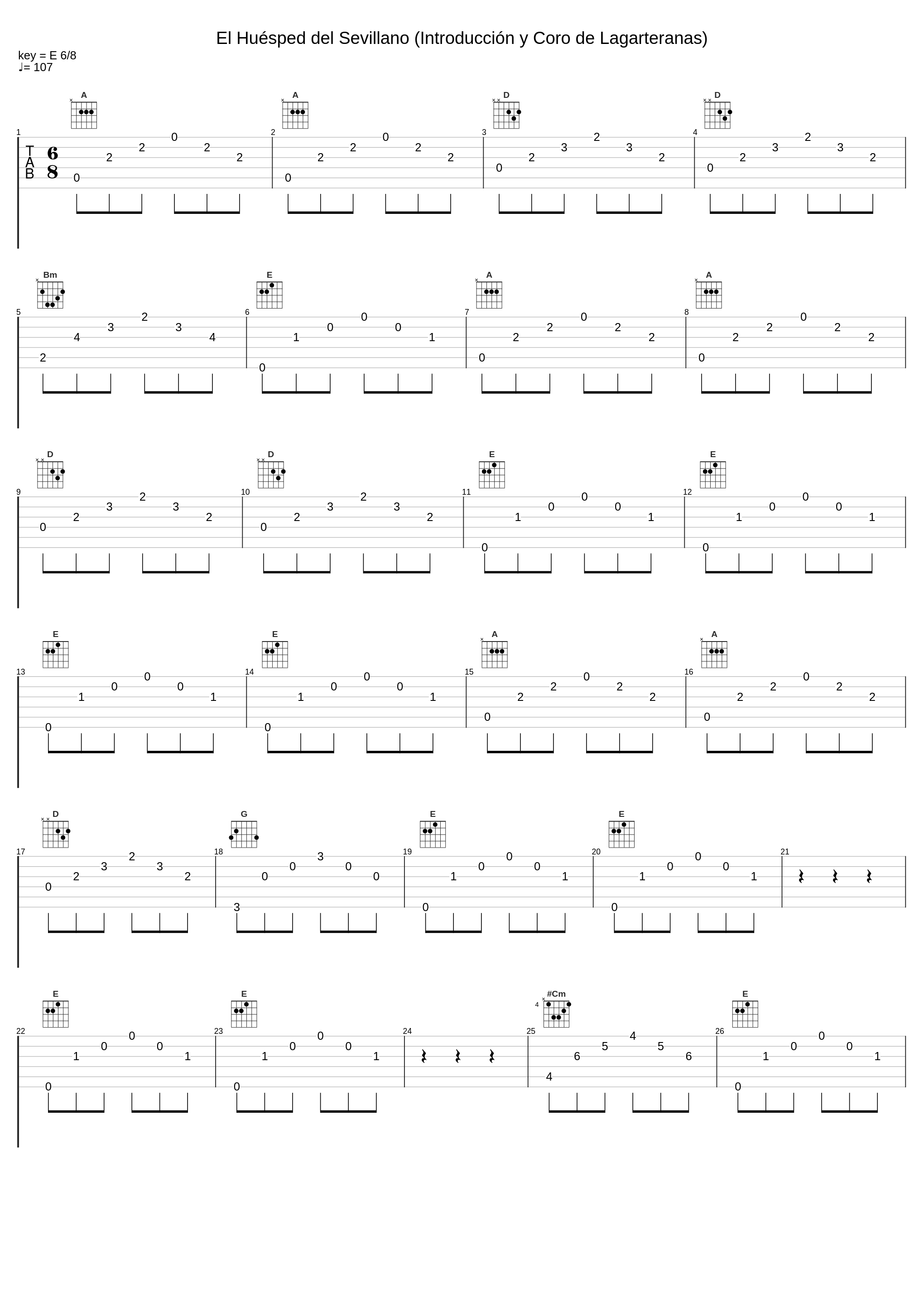 El Huésped del Sevillano (Introducción y Coro de Lagarteranas)_Federico Moreno Torroba_1