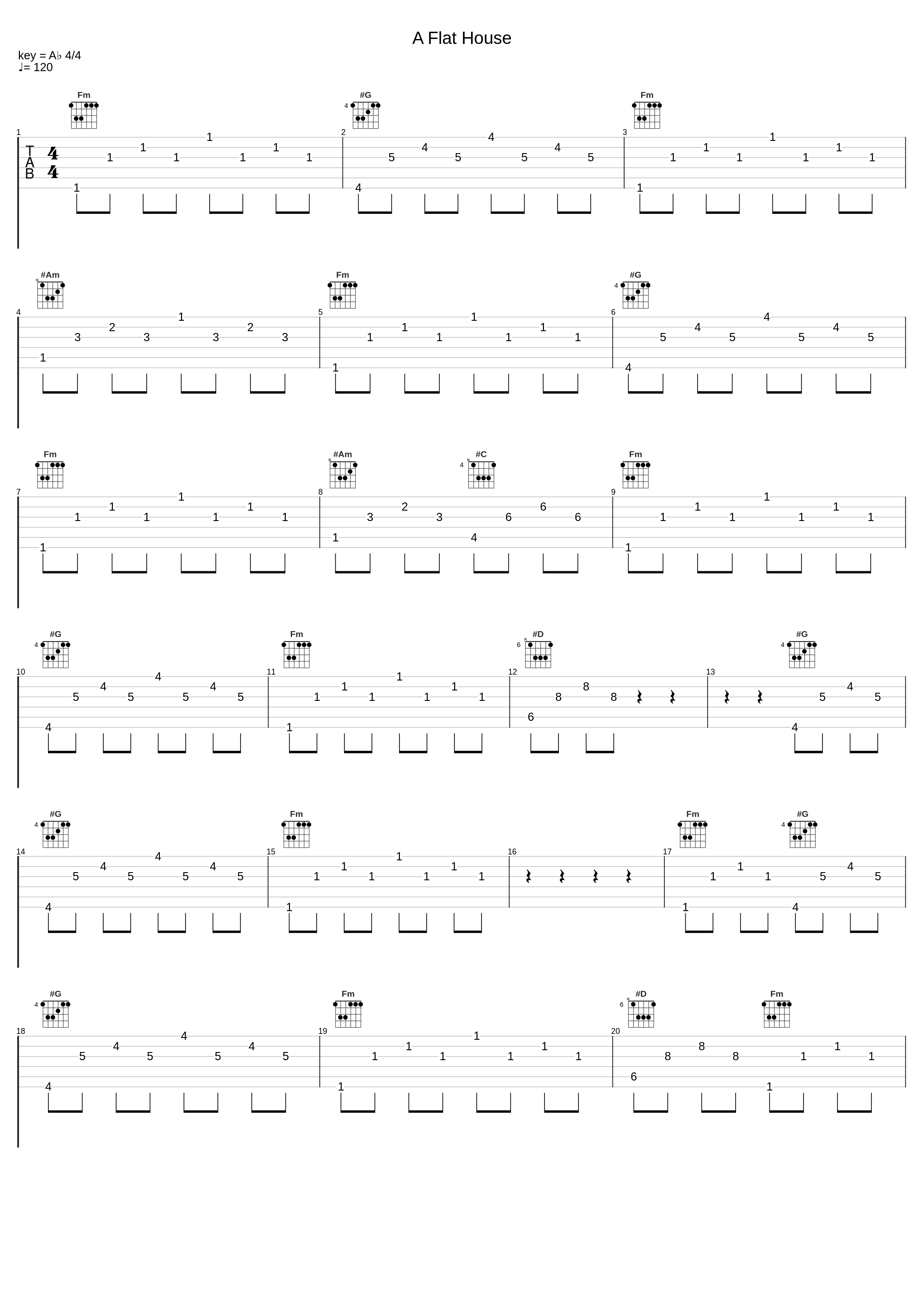 A Flat House_Extended Blundering,Samuel Miller_1