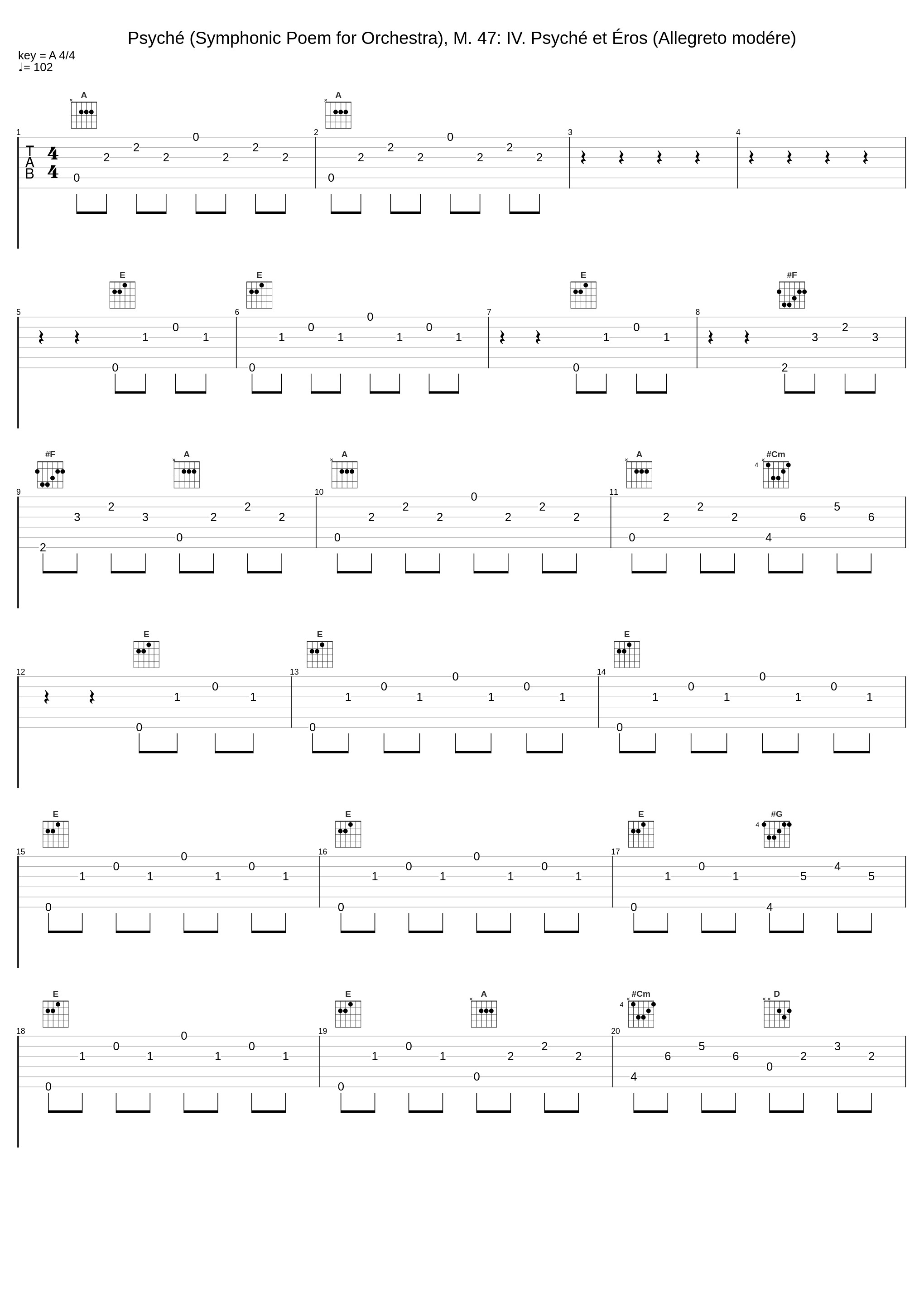 Psyché (Symphonic Poem for Orchestra), M. 47: IV. Psyché et Éros (Allegreto modére)_Royal Philharmonic Orchestra,César Franck,Georges Pretre_1