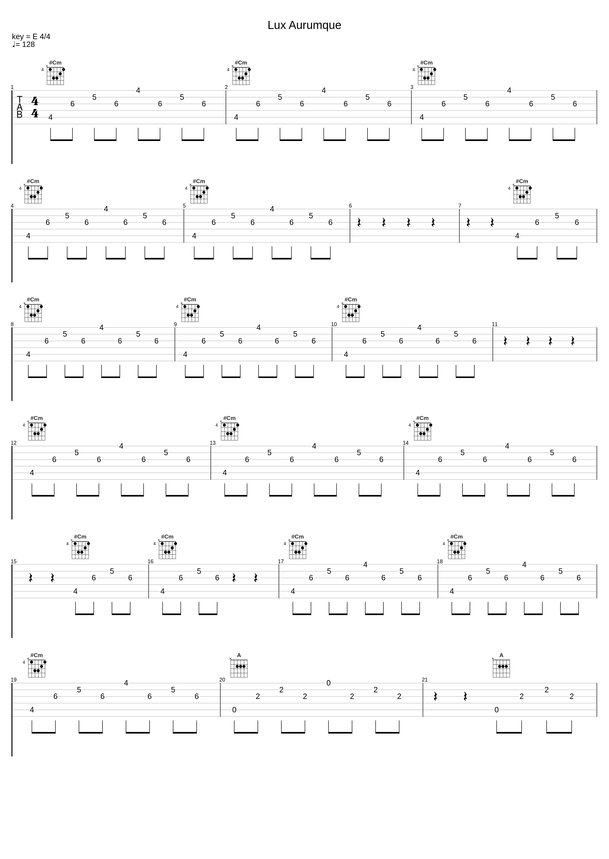 Lux Aurumque_Eric Whitacre,Virtual Choir 1_1