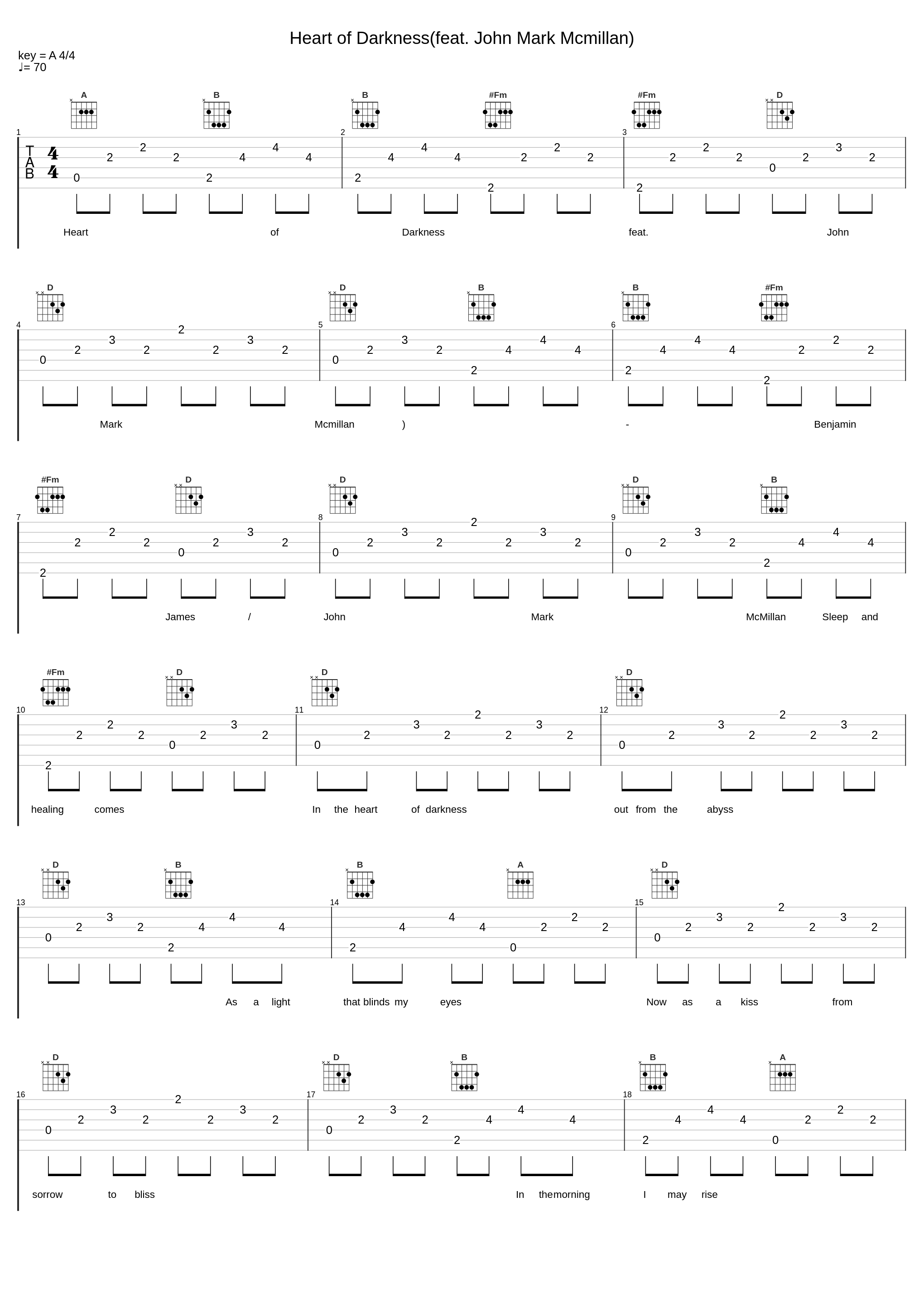 Heart of Darkness(feat. John Mark Mcmillan)_Benjamin James,John Mark McMillan_1