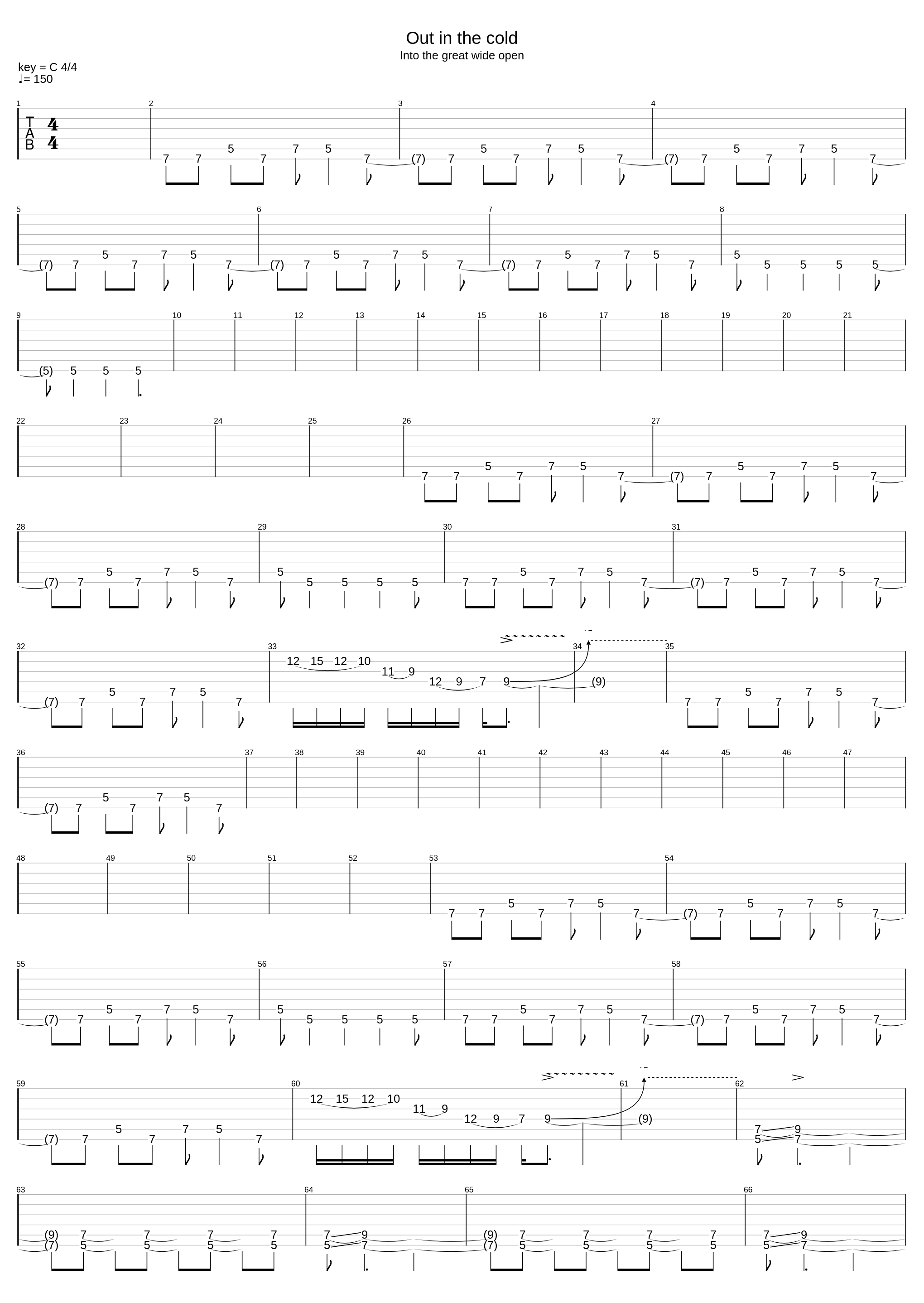 Out In The Cold_Tom Petty_1