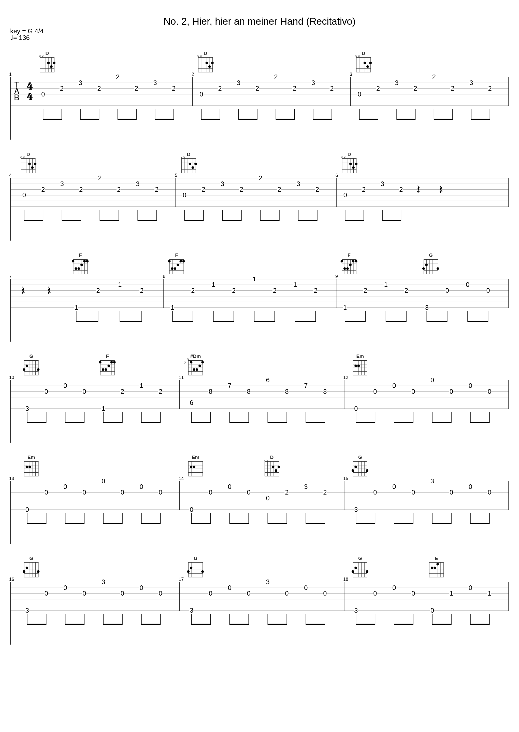 No. 2, Hier, hier an meiner Hand (Recitativo)_Bayerische Kammerphilharmonie,Benjamin Appl,Georg Philipp Telemann,Reinhard Goebel_1