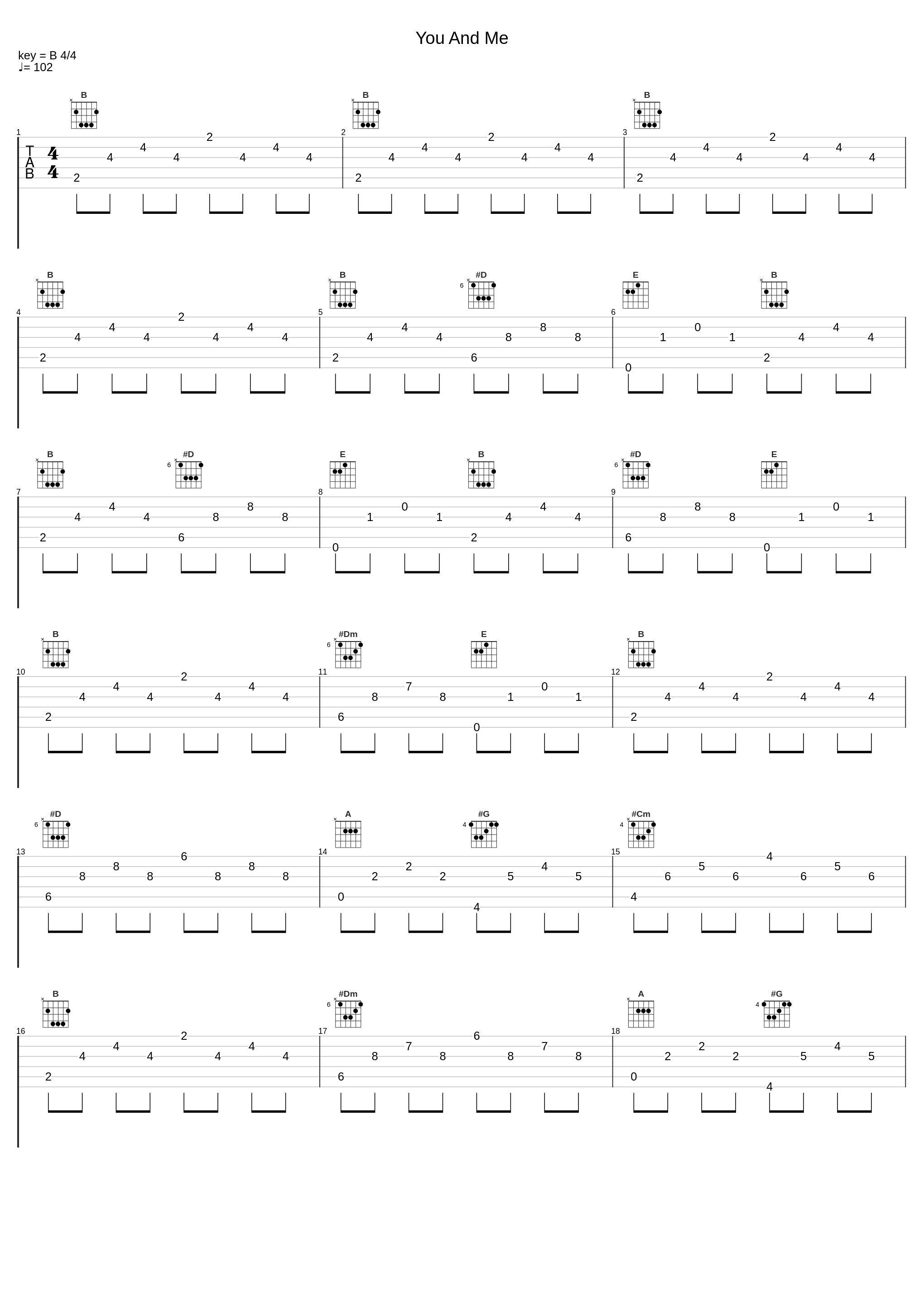 You And Me_Hi-STANDARD_1