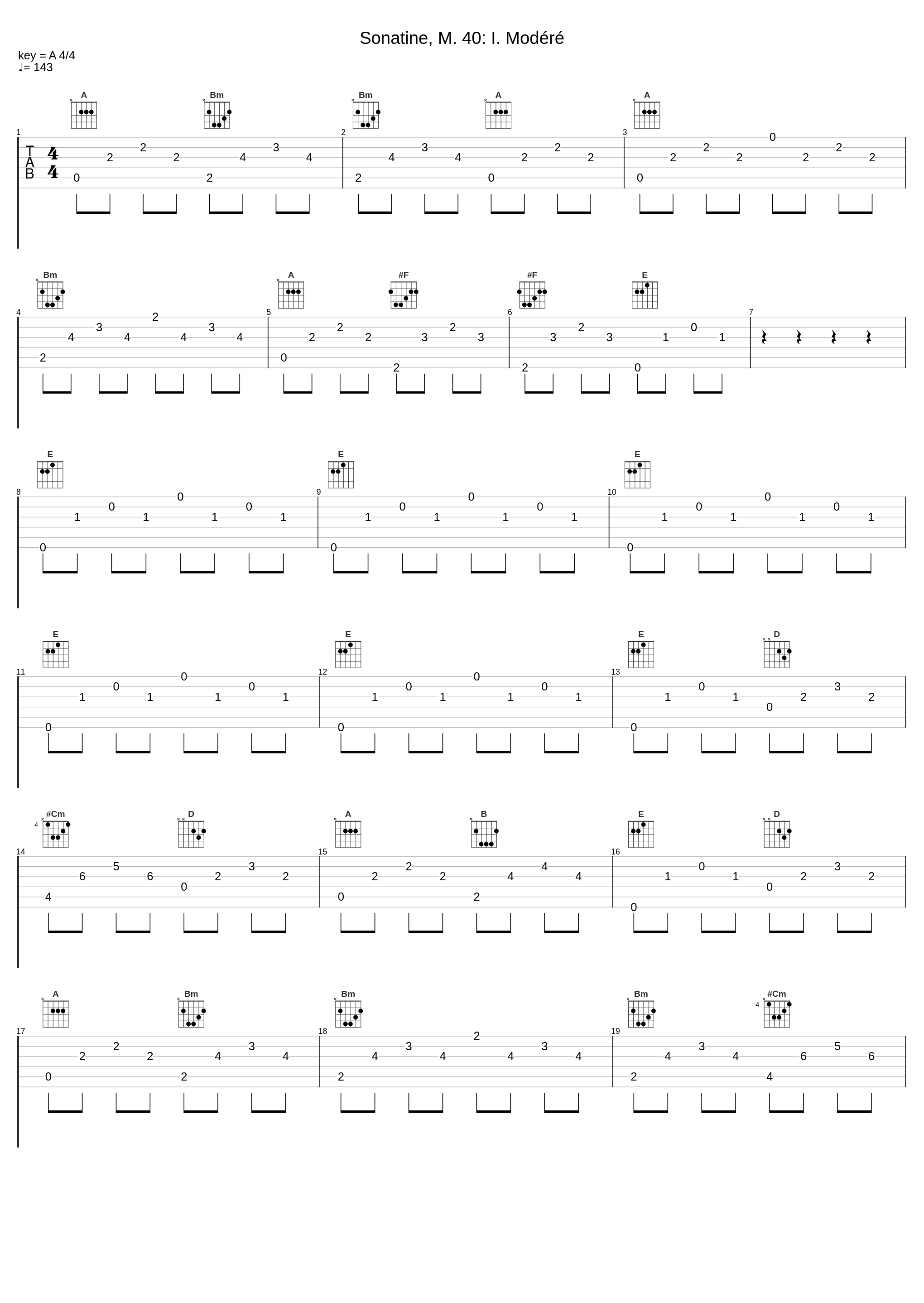 Sonatine, M. 40: I. Modéré_Walter Rinaldi,Franz Liszt_1