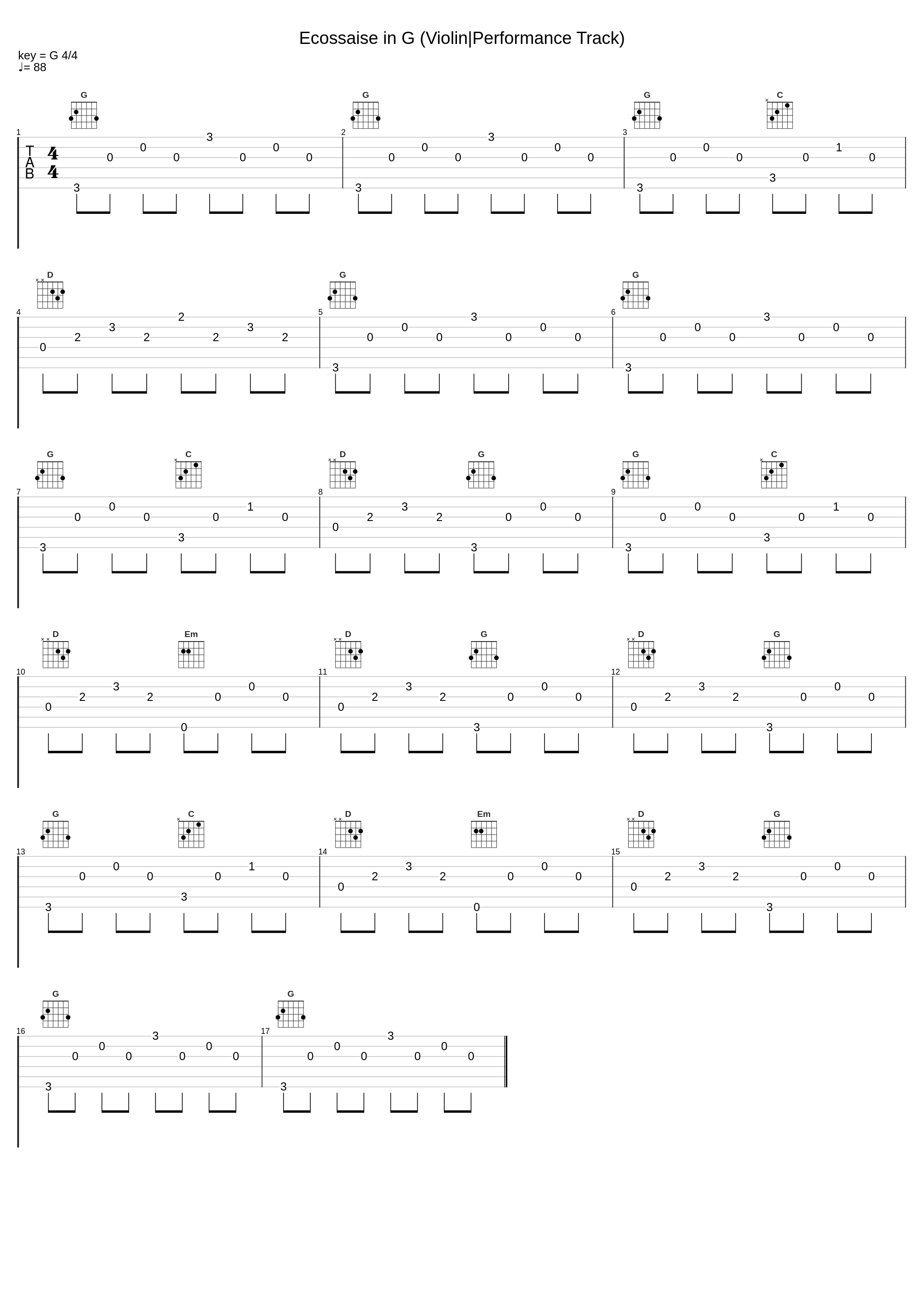 Ecossaise in G (Violin|Performance Track)_Kathy & David Blackwell,Oxford University Press Music,Ros Stephen,Catrin Winn Morgan,Marianne Haynes,Felix Tanner,Laura Anstee,Andrew Tween,Pete Rosser,Kevin Byrne,Lin Marsh,Andrew McKenna,Kathy Blackwell,David Blackwell,Ludwig van Beethoven_1