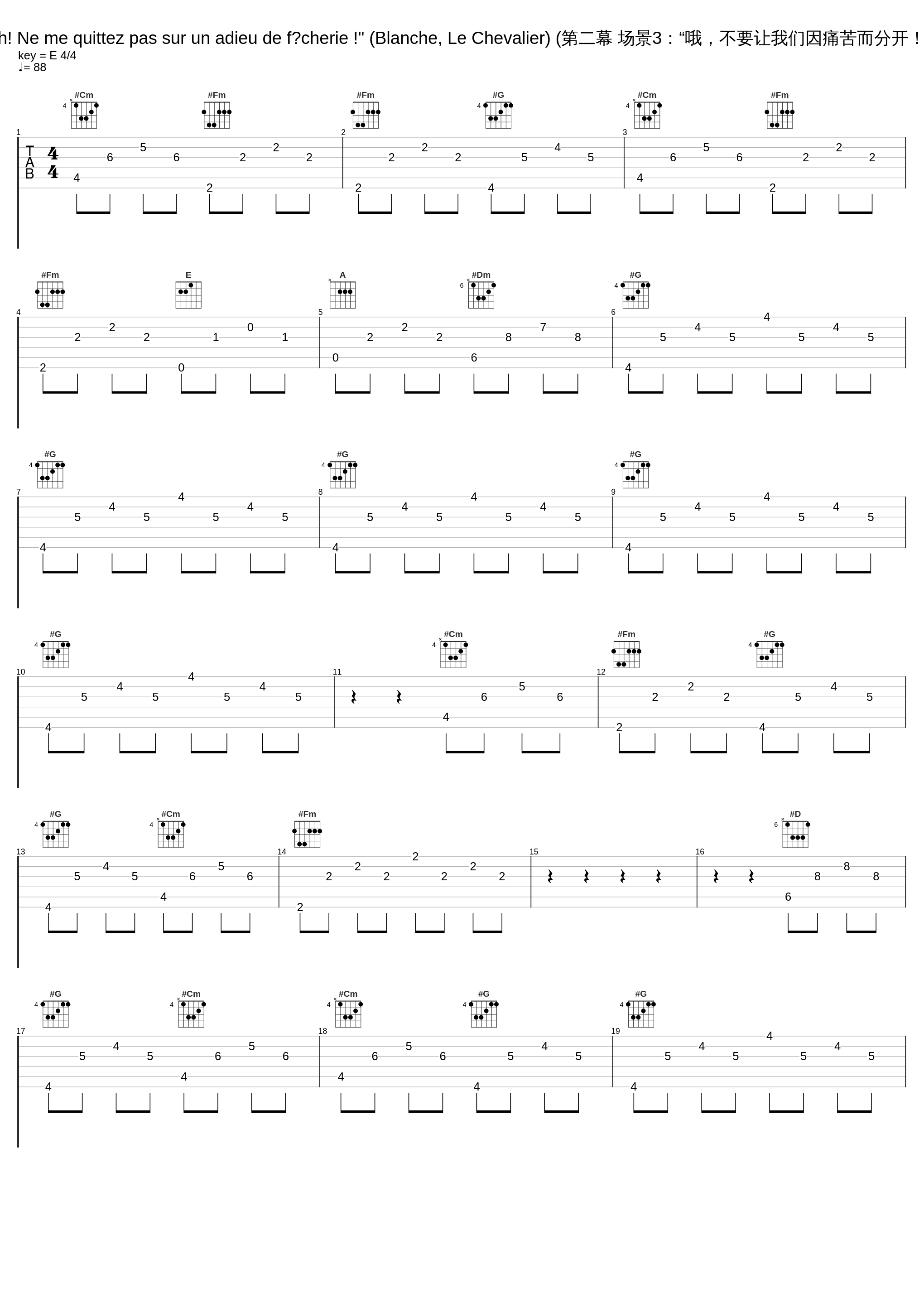 Act 2 Tableau 3: "Oh! Ne me quittez pas sur un adieu de fâcherie !" (Blanche, Le Chevalier) (第二幕 场景3：“哦，不要让我们因痛苦而分开！”（布兰奇，骑士）)_John Eliot Gardiner,Catherine Dubosc,Jean-Luc Viala,Rita Gorr,Rachel Yakar,Martine Dupuy,Brigitte Fournier,Michel Sénéchal,François Le Roux,Marie Boyer,Helene Perraguin,Georges Gautier,Yves Bisson,Vincent Le Texier,Eric Freulon,Emilio Roman,Nicole_1