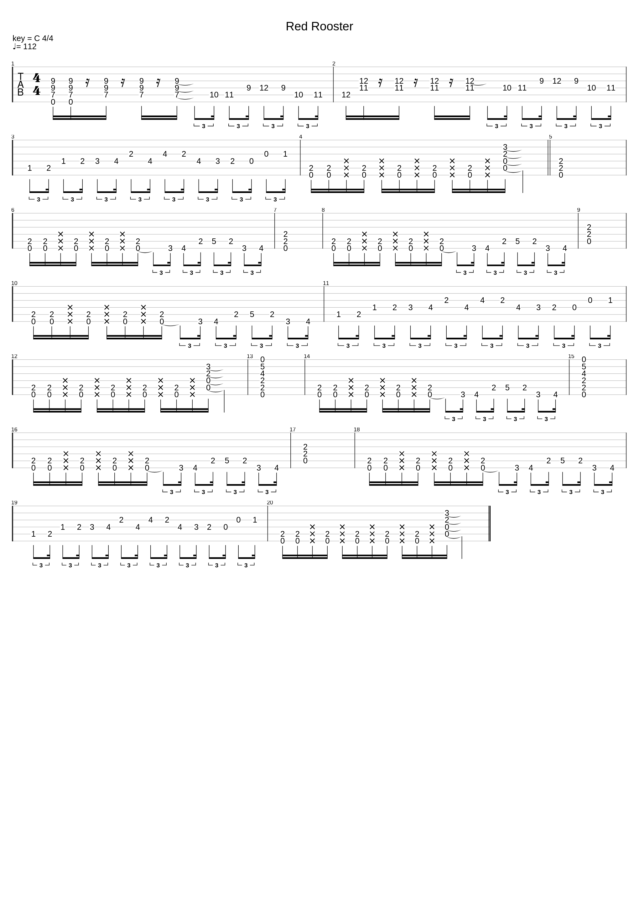 Red Rooster_Paul Gilbert_1