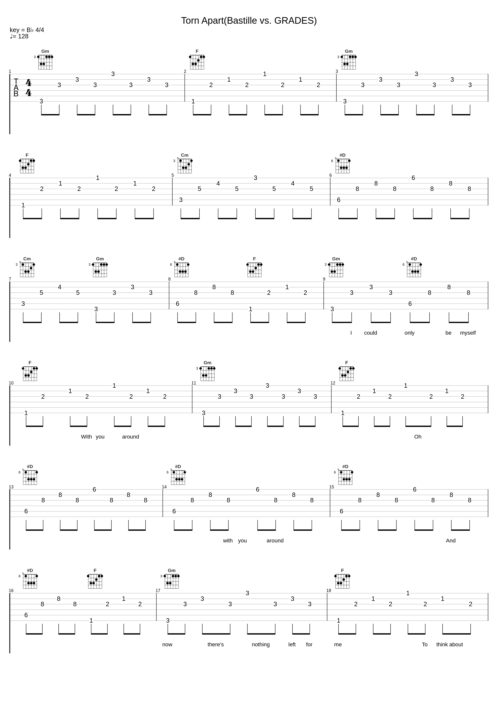 Torn Apart(Bastille vs. GRADES)_Bastille,Grades_1
