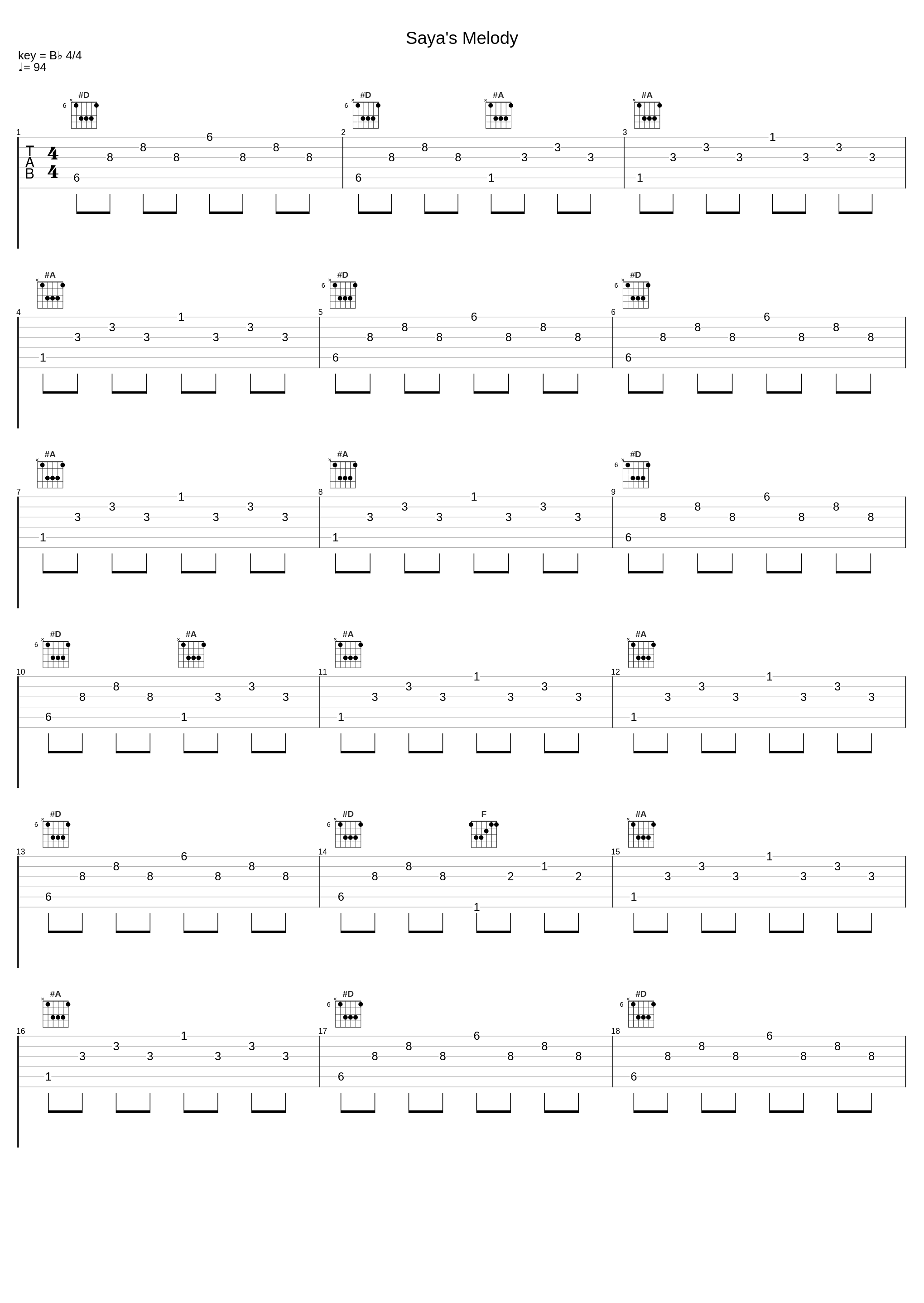 Saya's Melody_Key Sounds Label_1