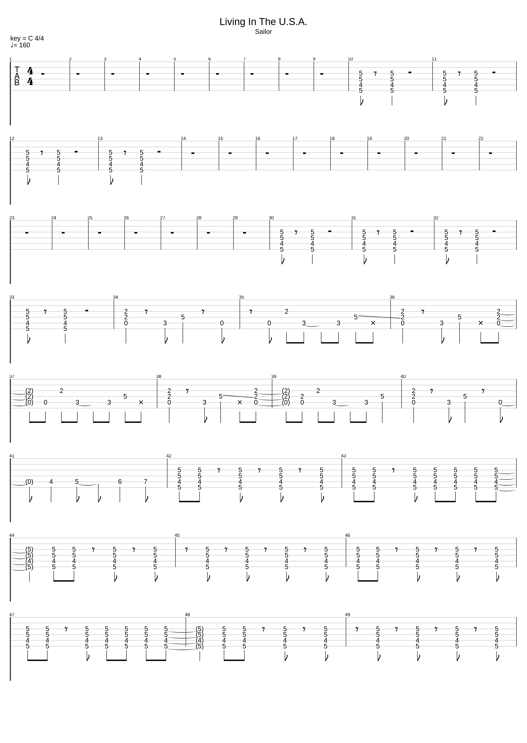 Living In The Usa_Steve Miller Band_1