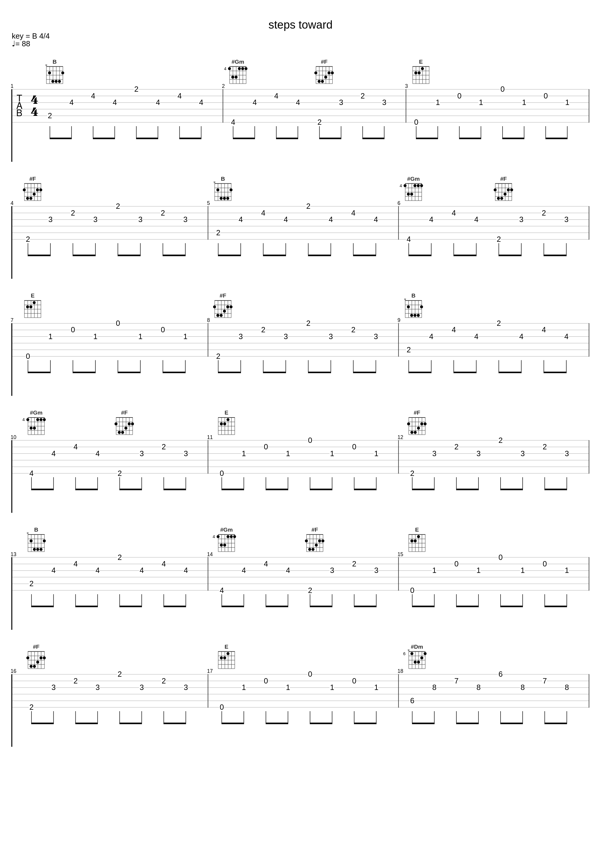 steps toward_Key Sounds Label_1