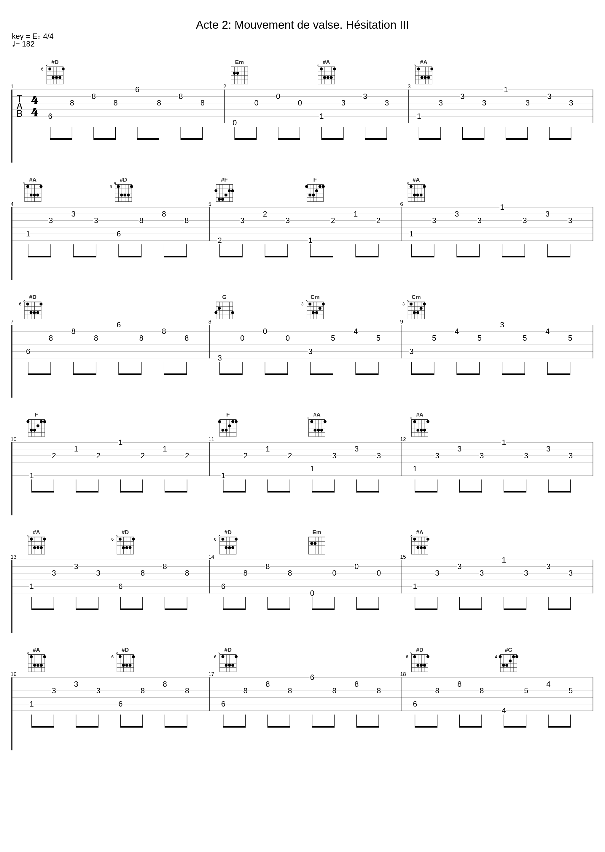 Acte 2: Mouvement de valse. Hésitation III_Eric Le Sage,Francis Poulenc_1