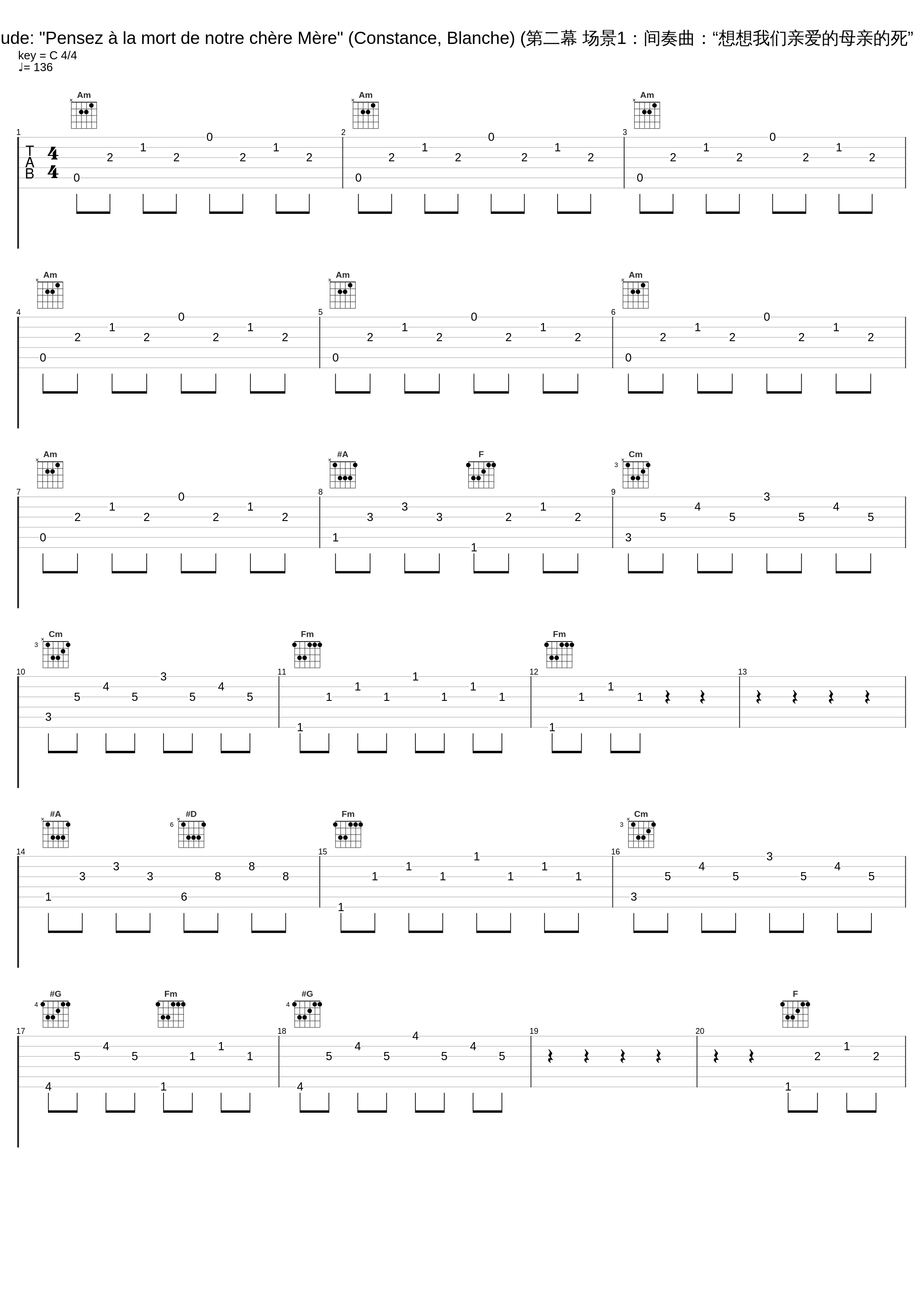 Act 2 Tableau 1, Interlude: "Pensez à la mort de notre chère Mère" (Constance, Blanche) (第二幕 场景1：间奏曲：“想想我们亲爱的母亲的死”（康斯坦斯，布兰奇）)_John Eliot Gardiner,Catherine Dubosc,Jean-Luc Viala,Rita Gorr,Rachel Yakar,Martine Dupuy,Brigitte Fournier,Michel Sénéchal,François Le Roux,Marie Boyer,Helene Perraguin,Georges Gautier,Yves Bisson,Vincent Le Texier,Eric Freulon,Emilio Roman,Nicole_1