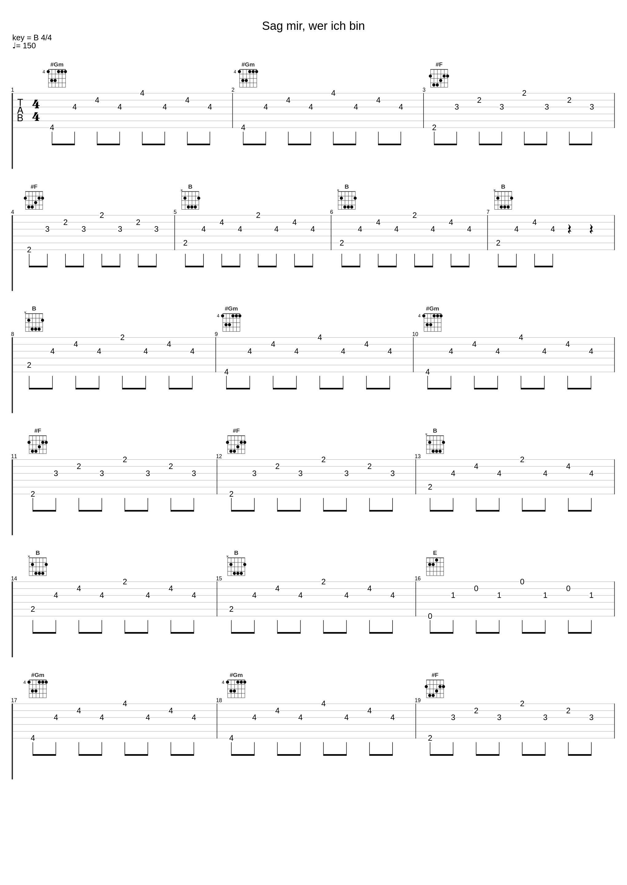 Sag mir, wer ich bin_Benjamin Scholz,Seven Synth_1