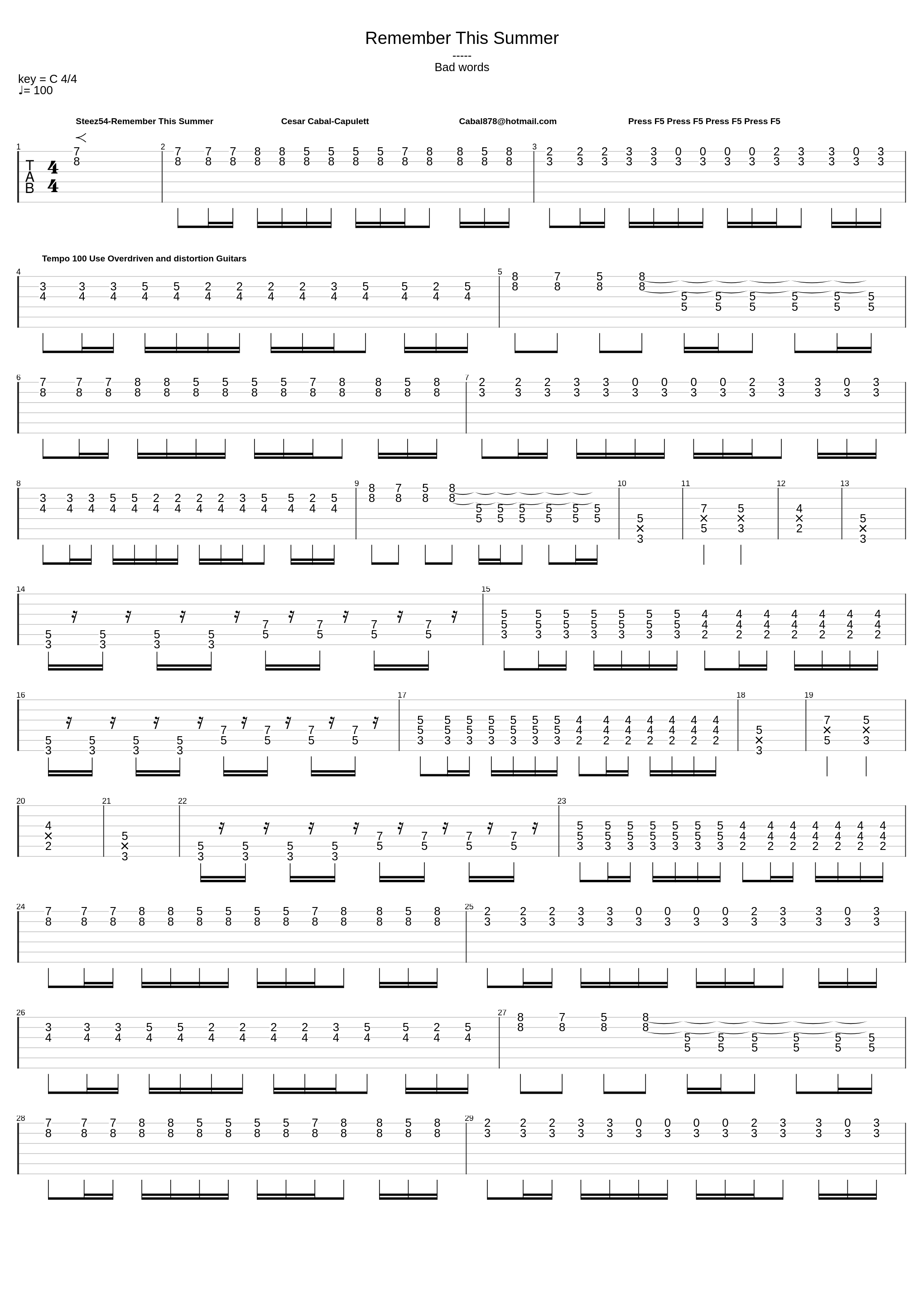 Remember This Summer_Steez54_1