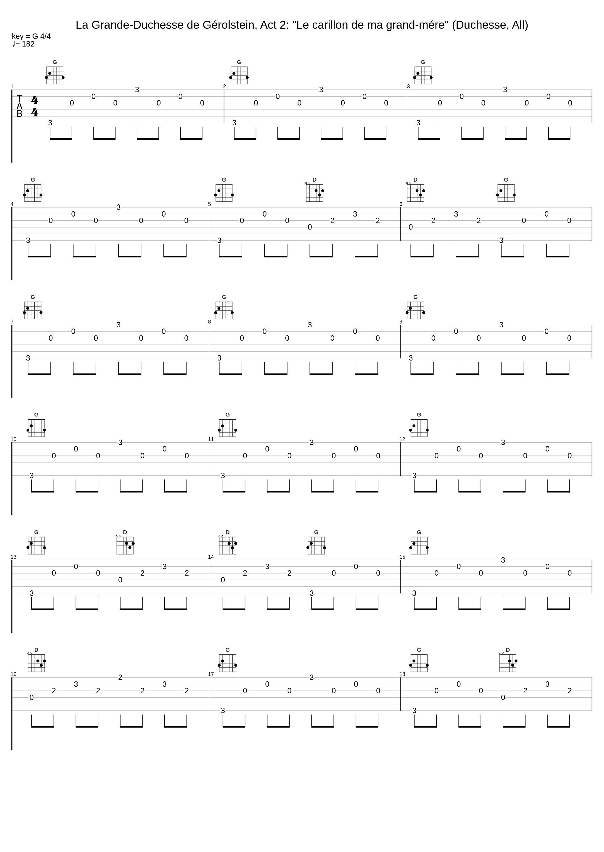 La Grande-Duchesse de Gérolstein, Act 2: "Le carillon de ma grand-mére" (Duchesse, All)_Dame Felicity Lott,Sandrine Piau,Yann Beuron,Choeur des Musiciens du Louvre,Les Musiciens du Louvre,Boris Grappe,Franck Leguerinel,Blan,François Le Roux,Eric Huchet,Marc Minkowski,Maryline Fallot,Alain Gabriel,Christophe Grapperon,Aurélia Legay,Grenoble,B_1