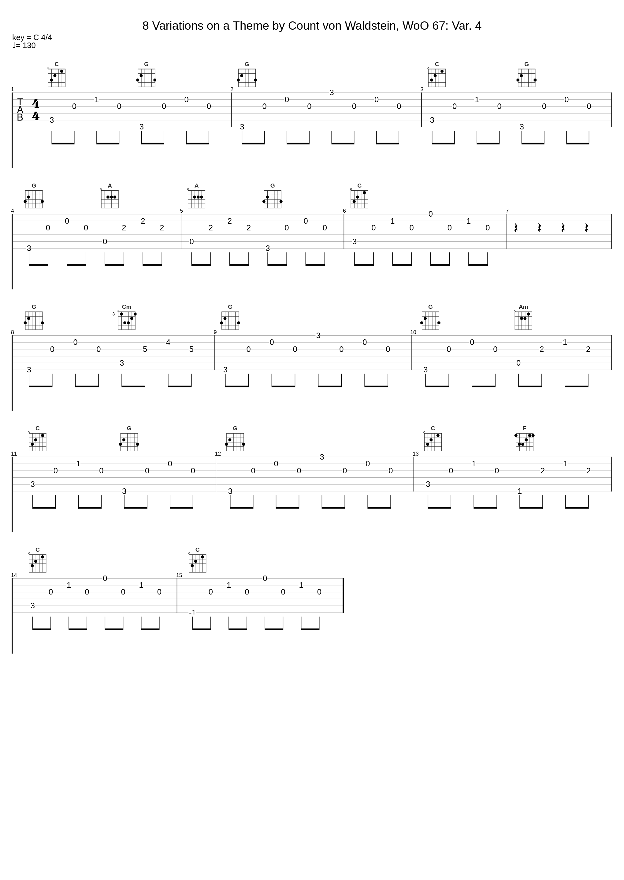 8 Variations on a Theme by Count von Waldstein, WoO 67: Var. 4_Peter Hill,Benjamin Frith_1