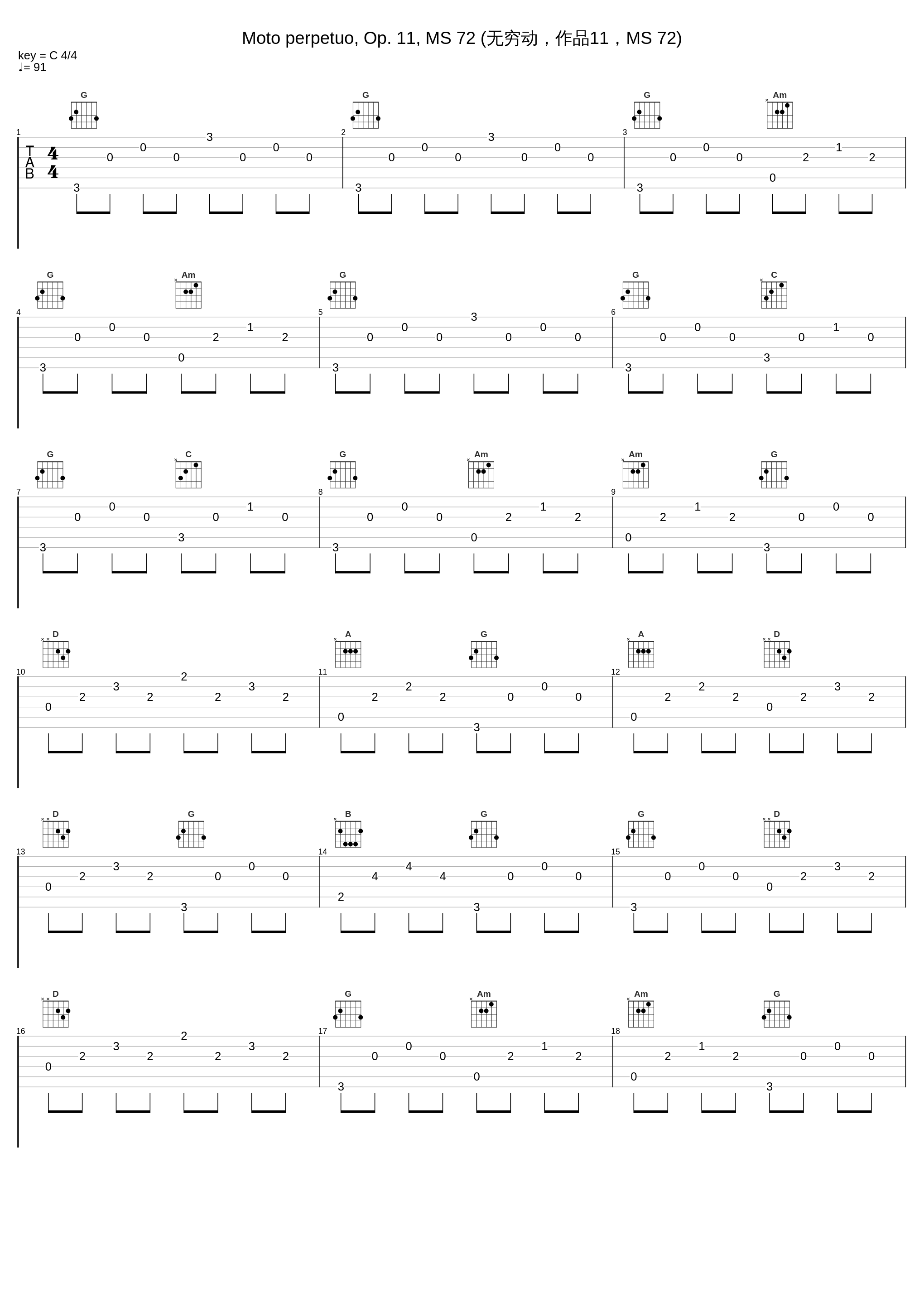 Moto perpetuo, Op. 11, MS 72 (无穷动，作品11，MS 72)_Maurizio Preda,Luigi Alberto Bianchi_1