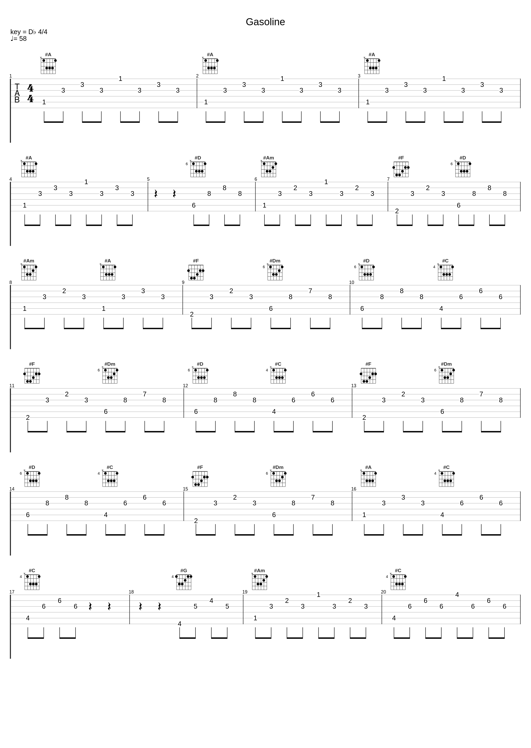 Gasoline_Twinkle Twinkle Little Rock Star_1